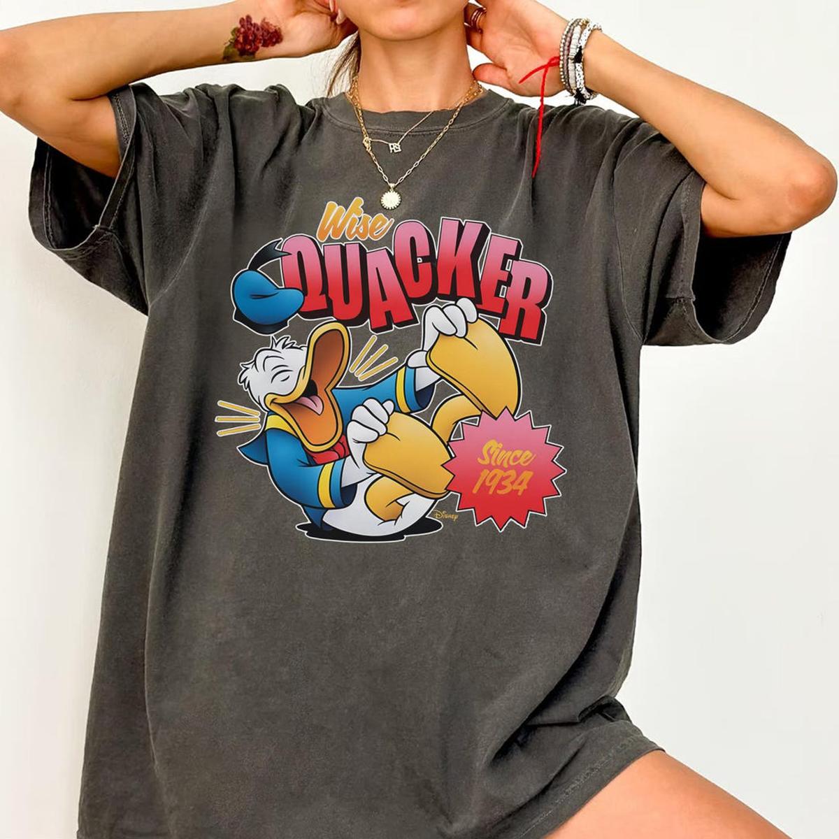 Donald Duck Wise Quacker Since 1934 Shirt 4