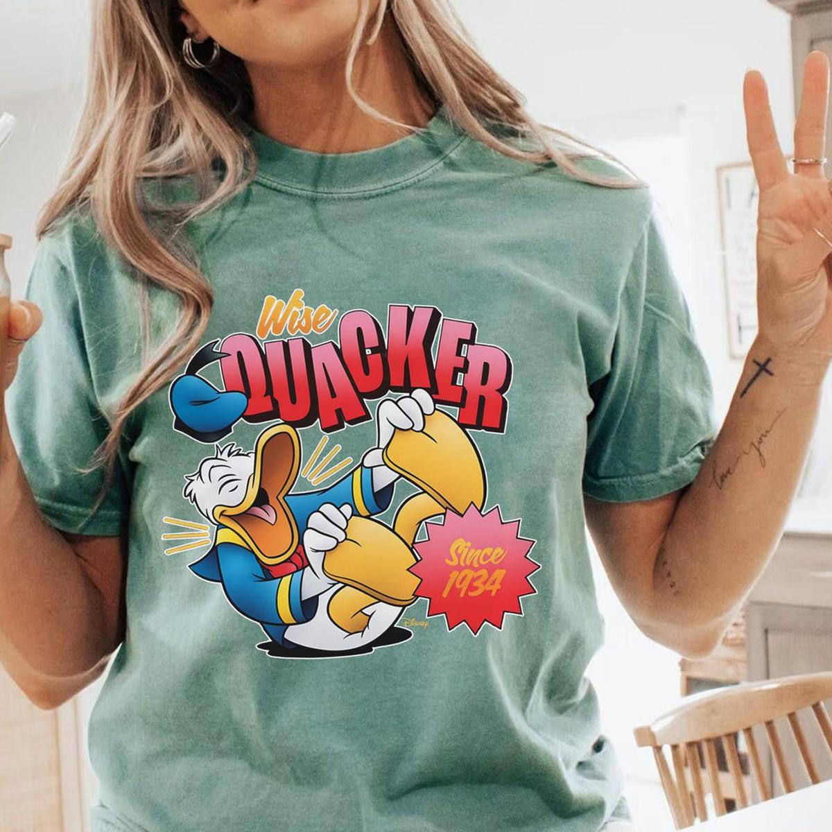 Donald Duck Wise Quacker Since 1934 Shirt 5