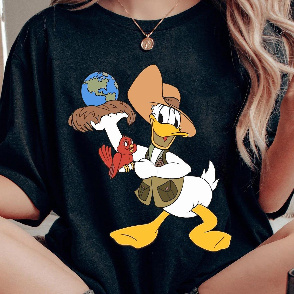 Donald Duck With Bird Animal Kingdom Shirt 1