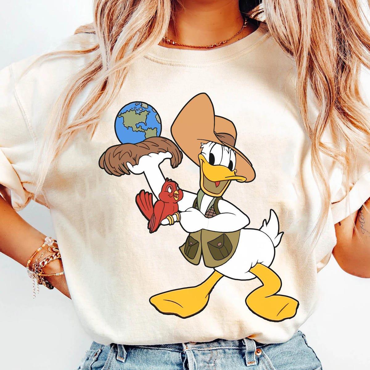 Donald Duck With Bird Animal Kingdom Shirt 2