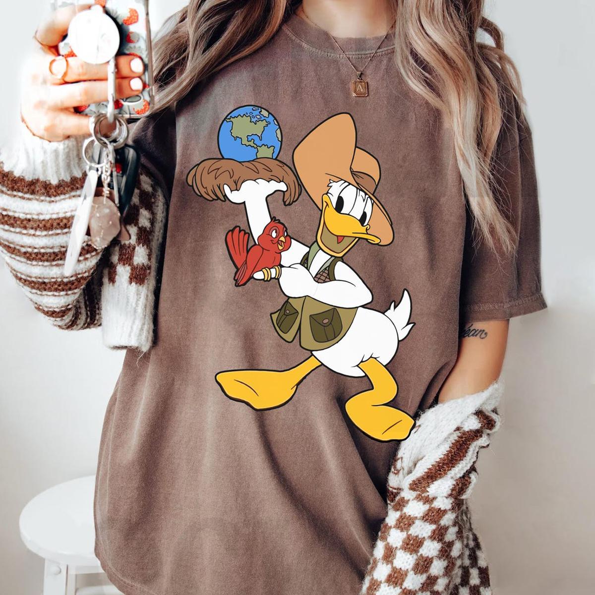 Donald Duck With Bird Animal Kingdom Shirt 4