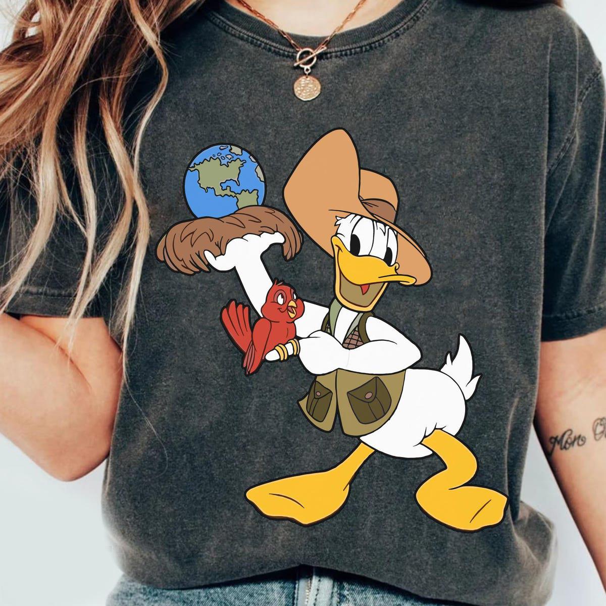 Donald Duck With Bird Animal Kingdom Shirt 5