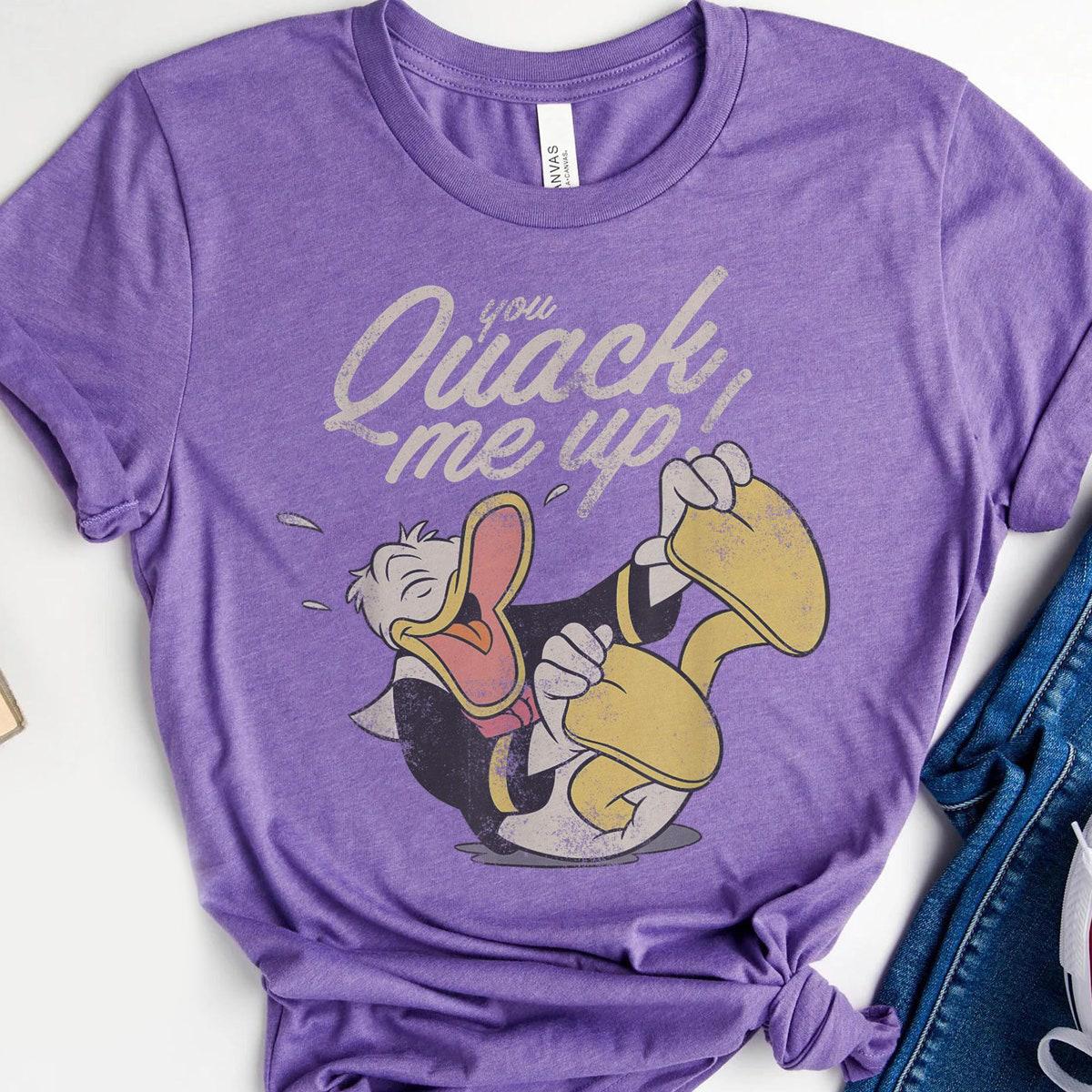 Donald Duck You Quack Me Up Mickey And Friends Shirt 1