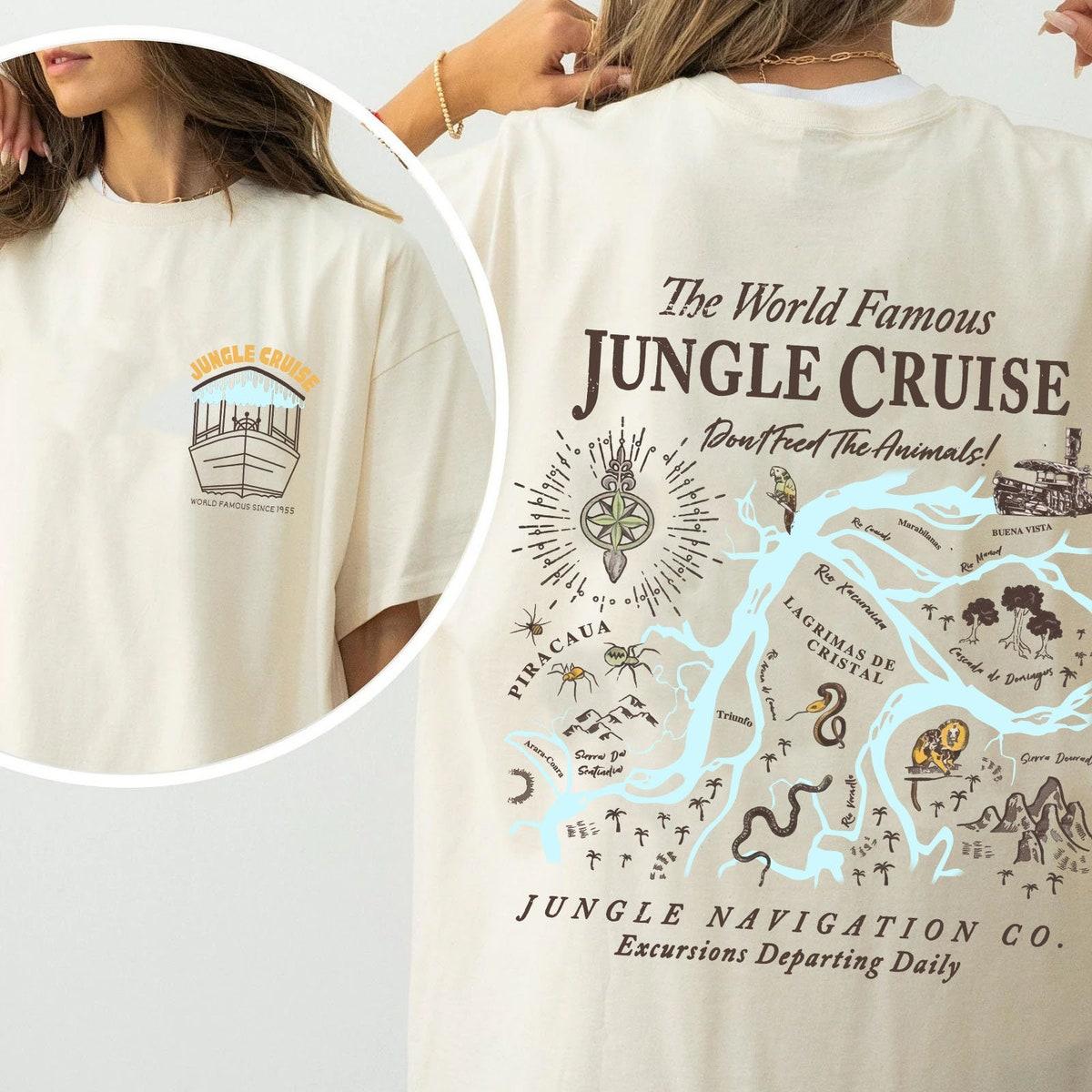 Double Sided Jungle Cruise World Famous Since 1955 Shirt 1