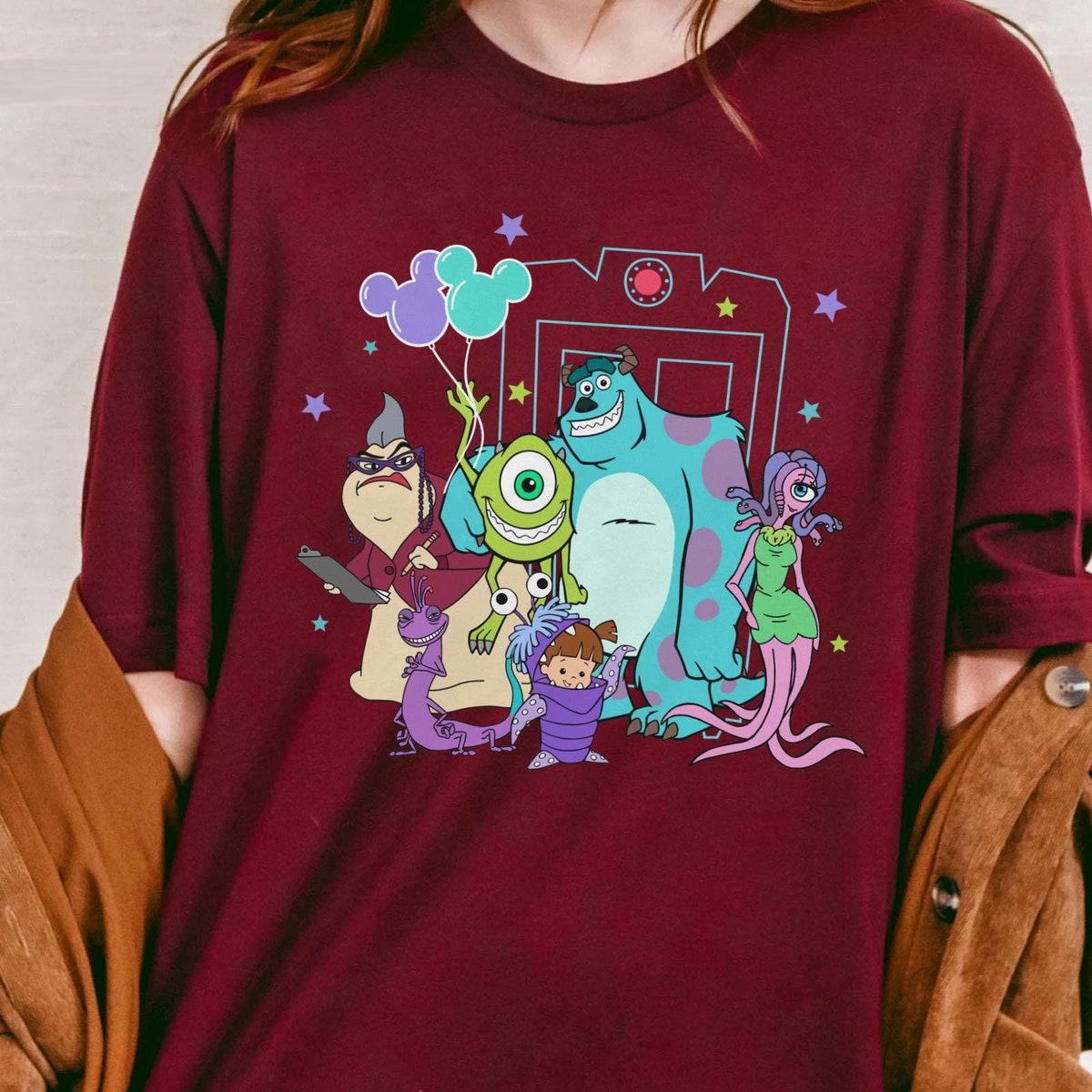 Double Sided Monster Inc We Scare Because We Care Shirt 5