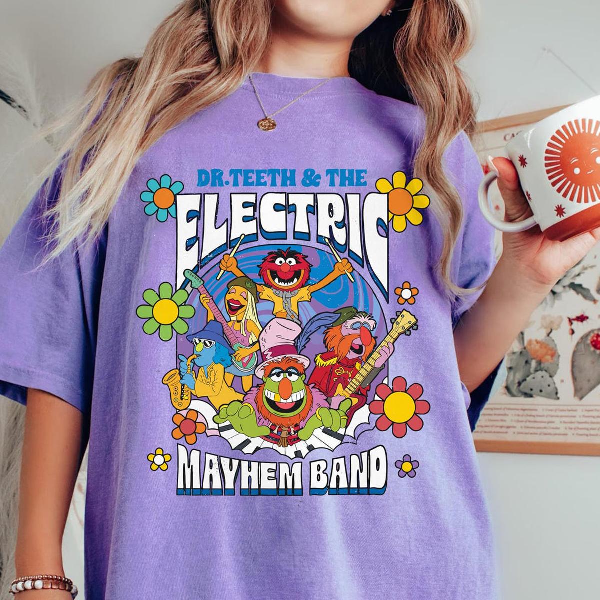 Dr Teeth And The Electric Mayhem Rock Band Shirt 5