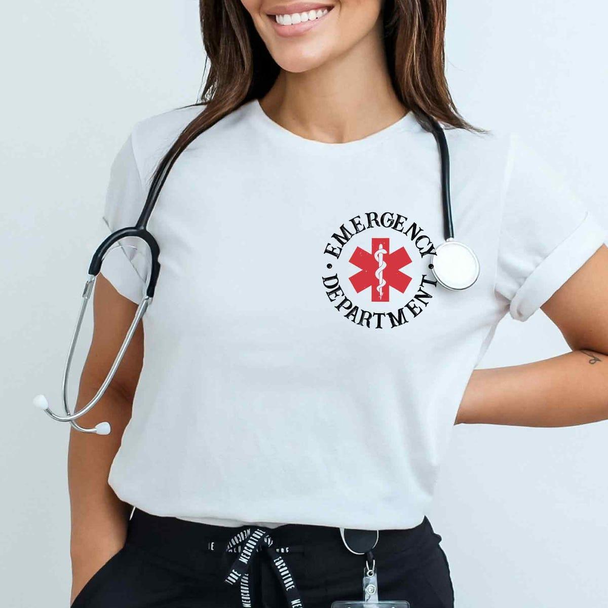 Er Nurse Emergency Department Christmas Shirt 5