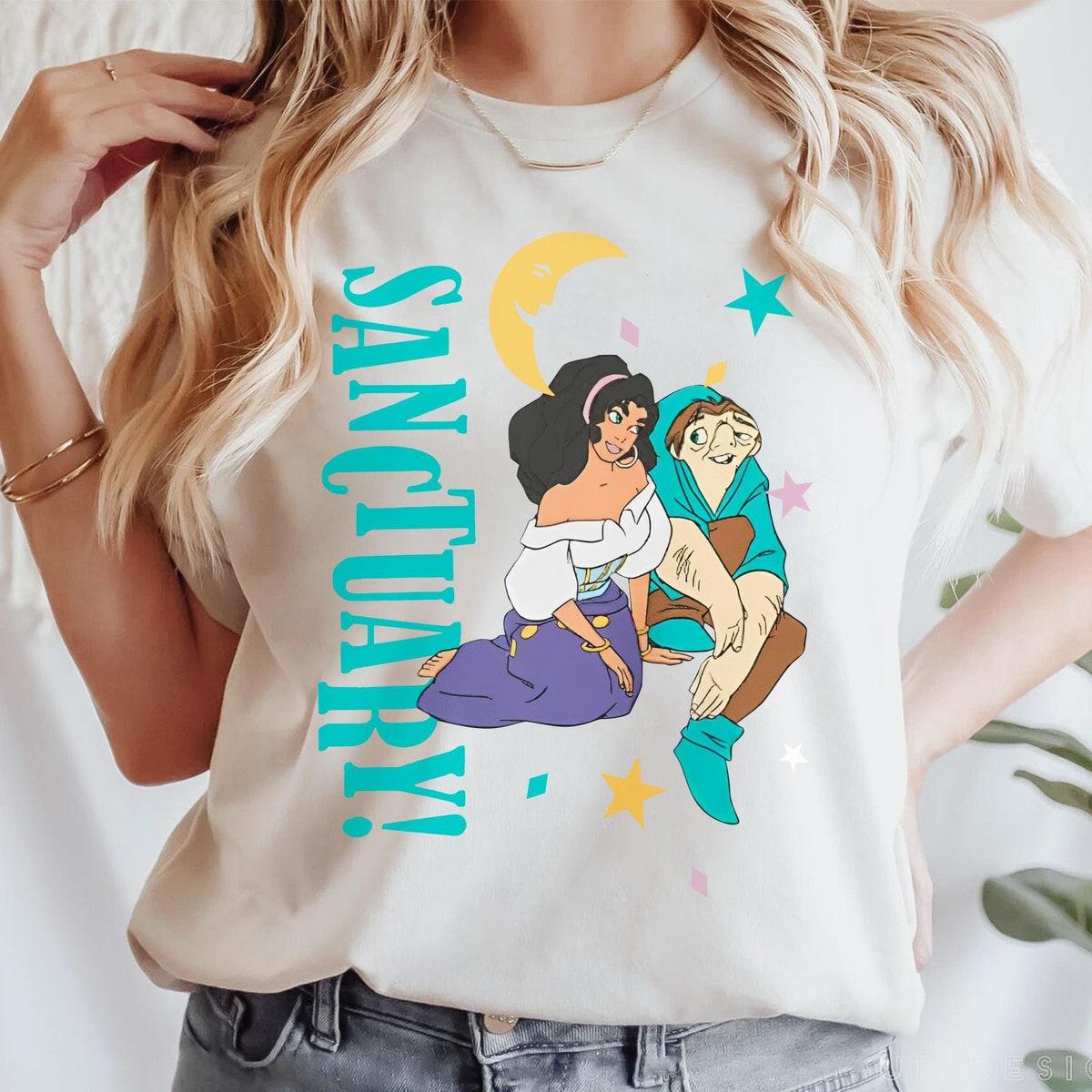 Esmeralda And Quasimodo Sanctuary Shirt 1