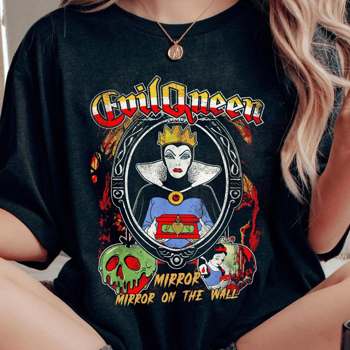 Evil Queen Villains Mirror Mirror On The Wall Shirt 1