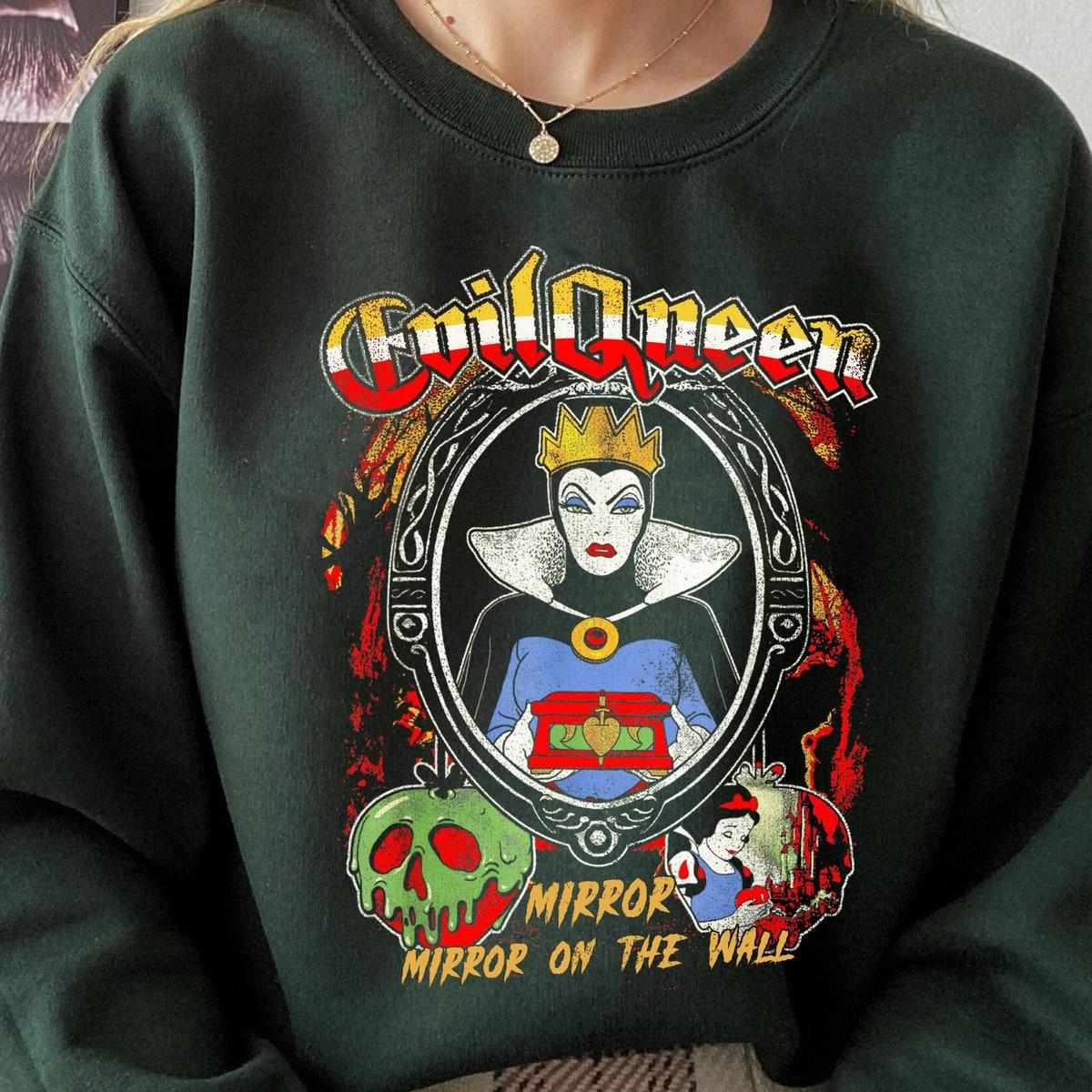 Evil Queen Villains Mirror Mirror On The Wall Shirt 4