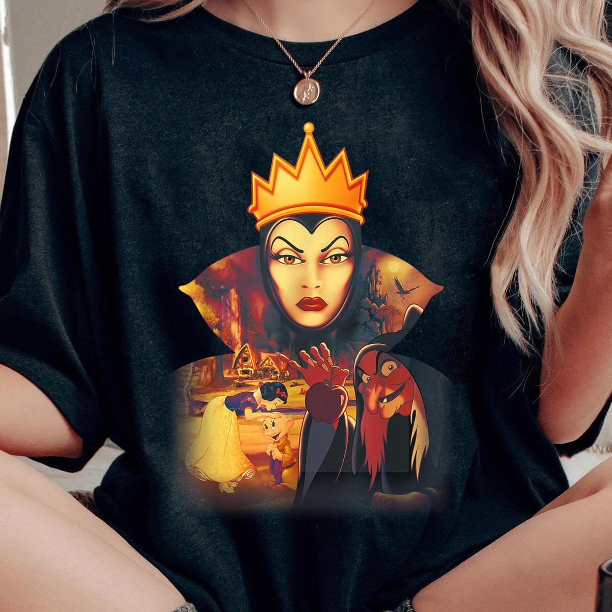 Evil Queen's Glare Shirt Snow White And Seven Dwarfs Villains Shirt 1