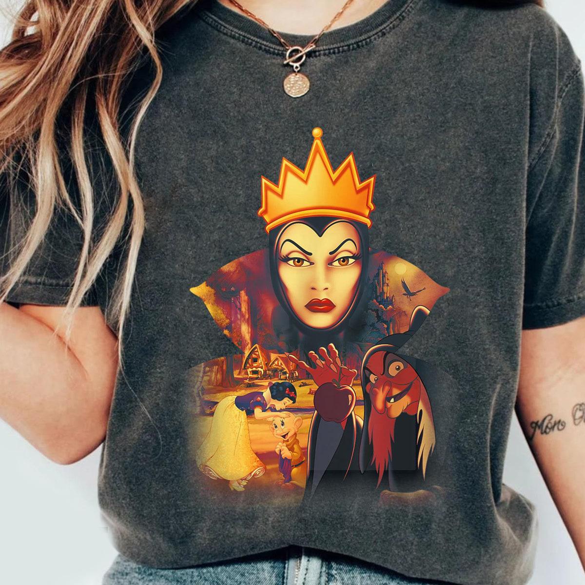 Evil Queen's Glare Shirt Snow White And Seven Dwarfs Villains Shirt 2