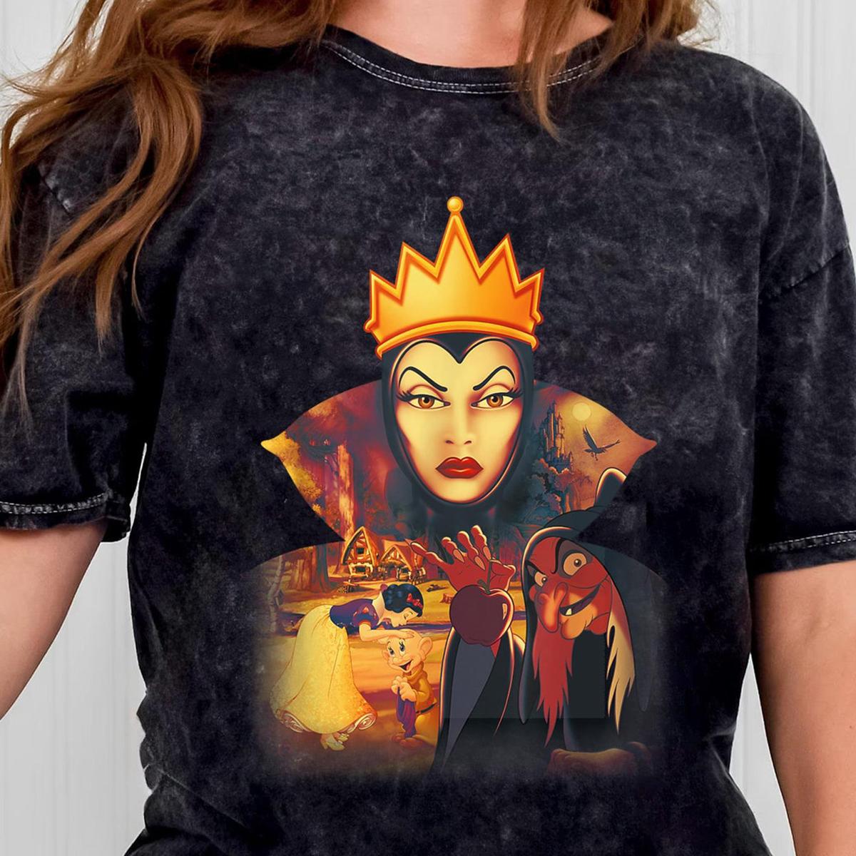 Evil Queen's Glare Shirt Snow White And Seven Dwarfs Villains Shirt 4