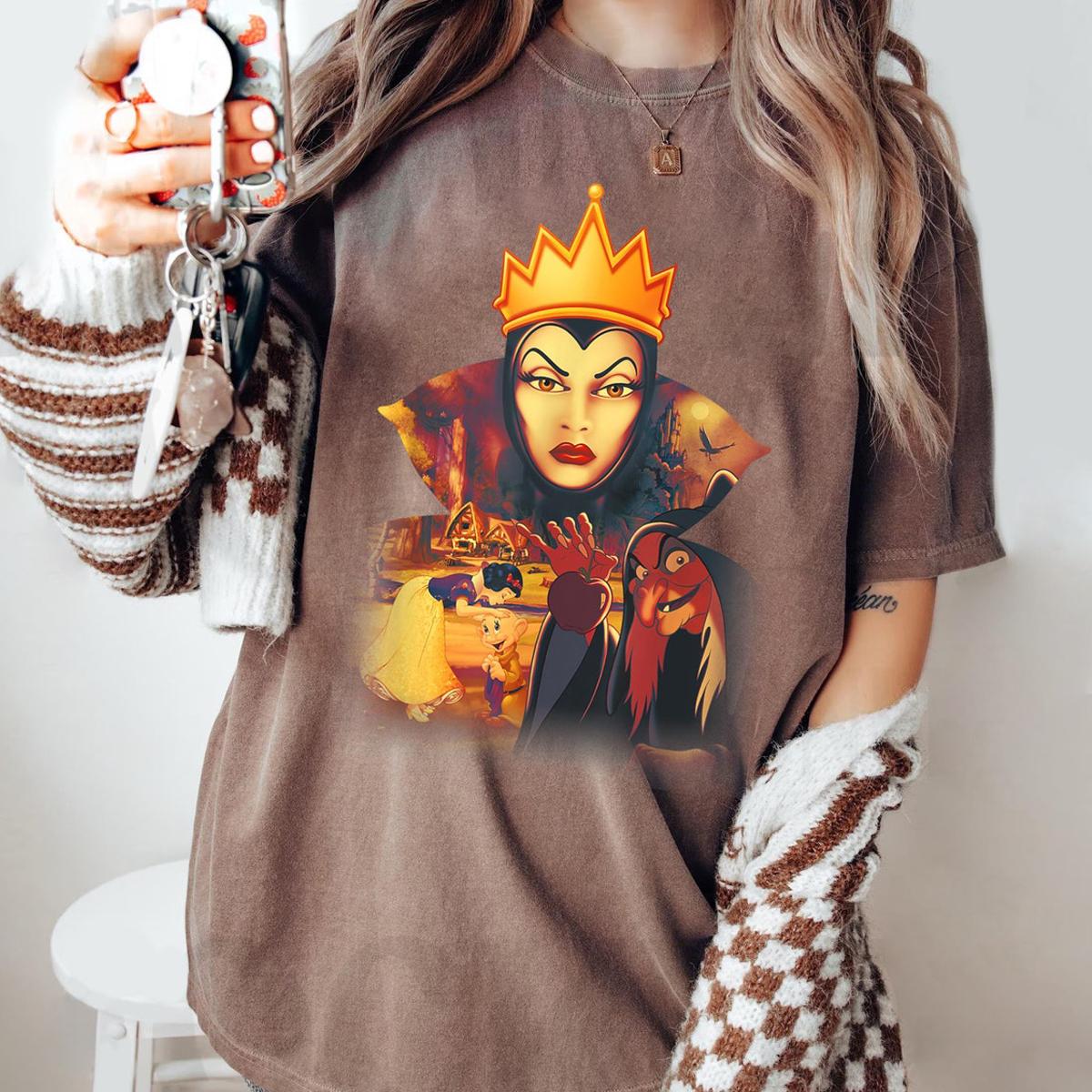 Evil Queen's Glare Shirt Snow White And Seven Dwarfs Villains Shirt 5