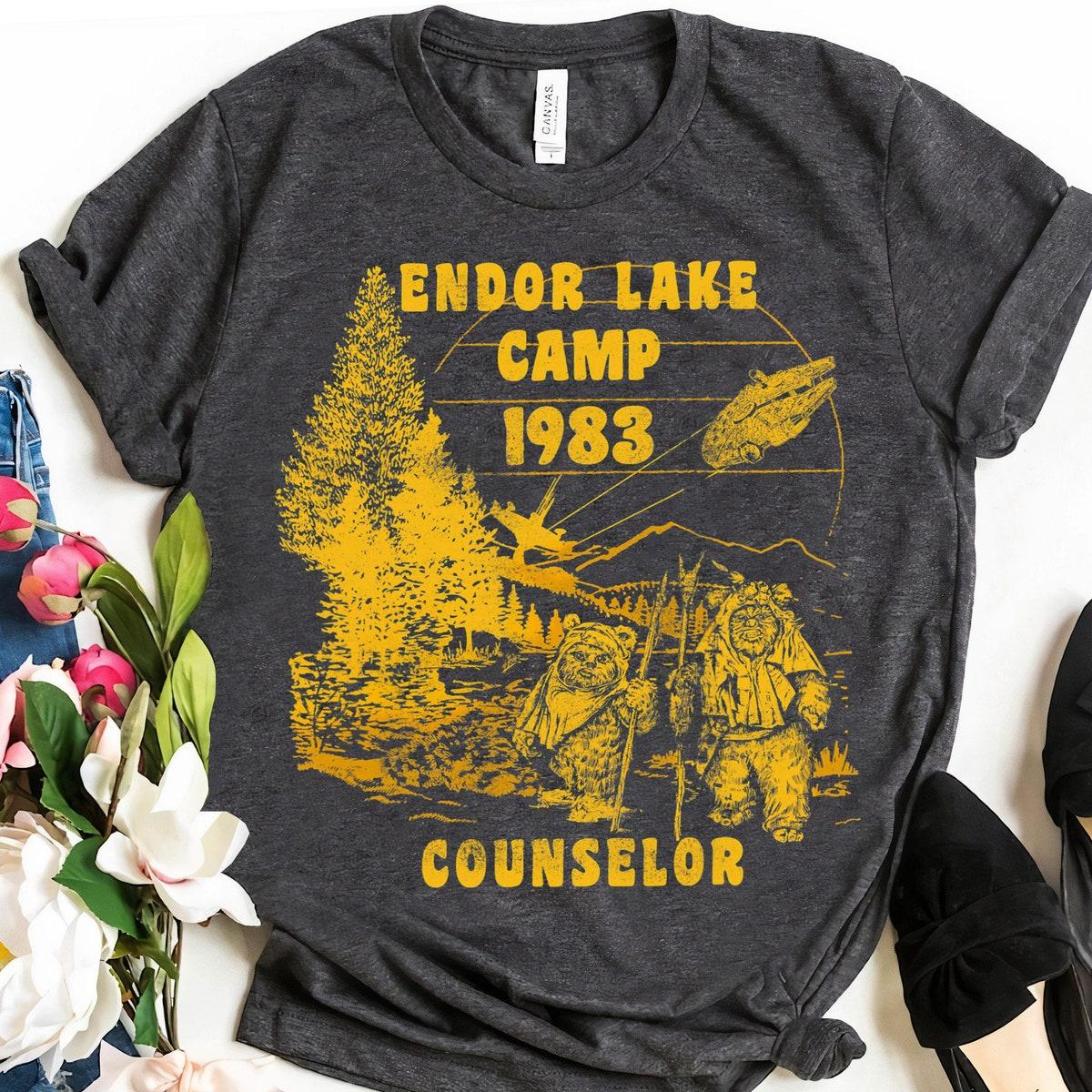 Ewoks Endor Lake '83 Camp Counselor Star Wars Shirt 2