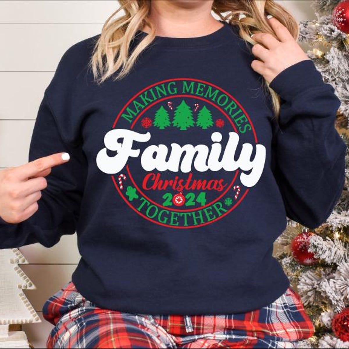 Family Christmas Making Memories Together Shirt 4