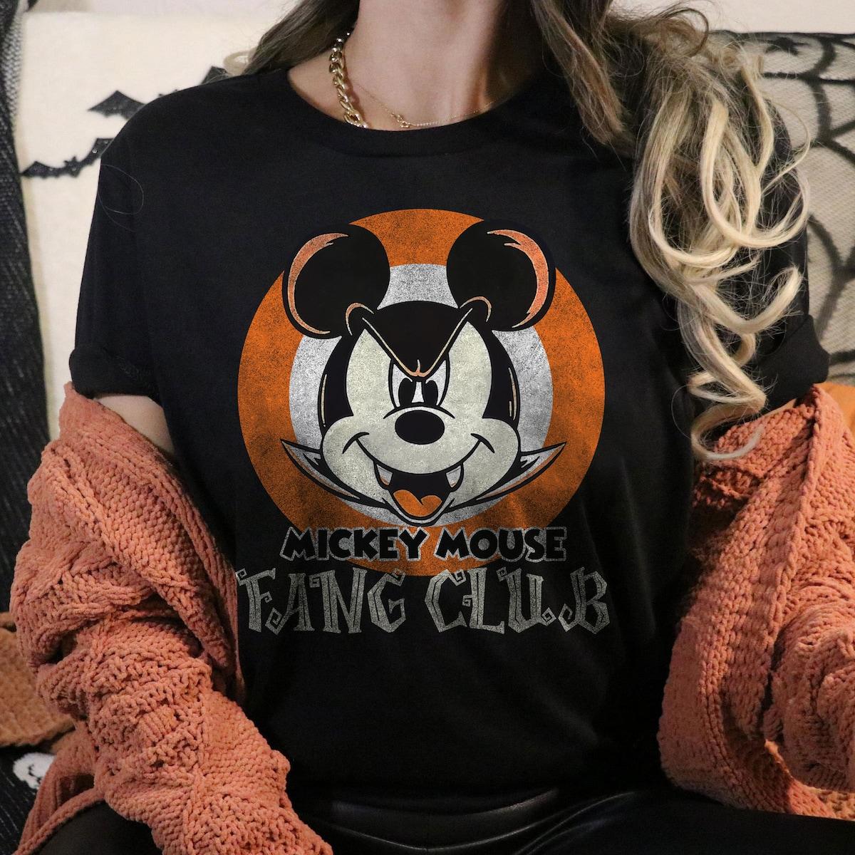 Fang Club Mickey Mouse Halloween Shirt 3