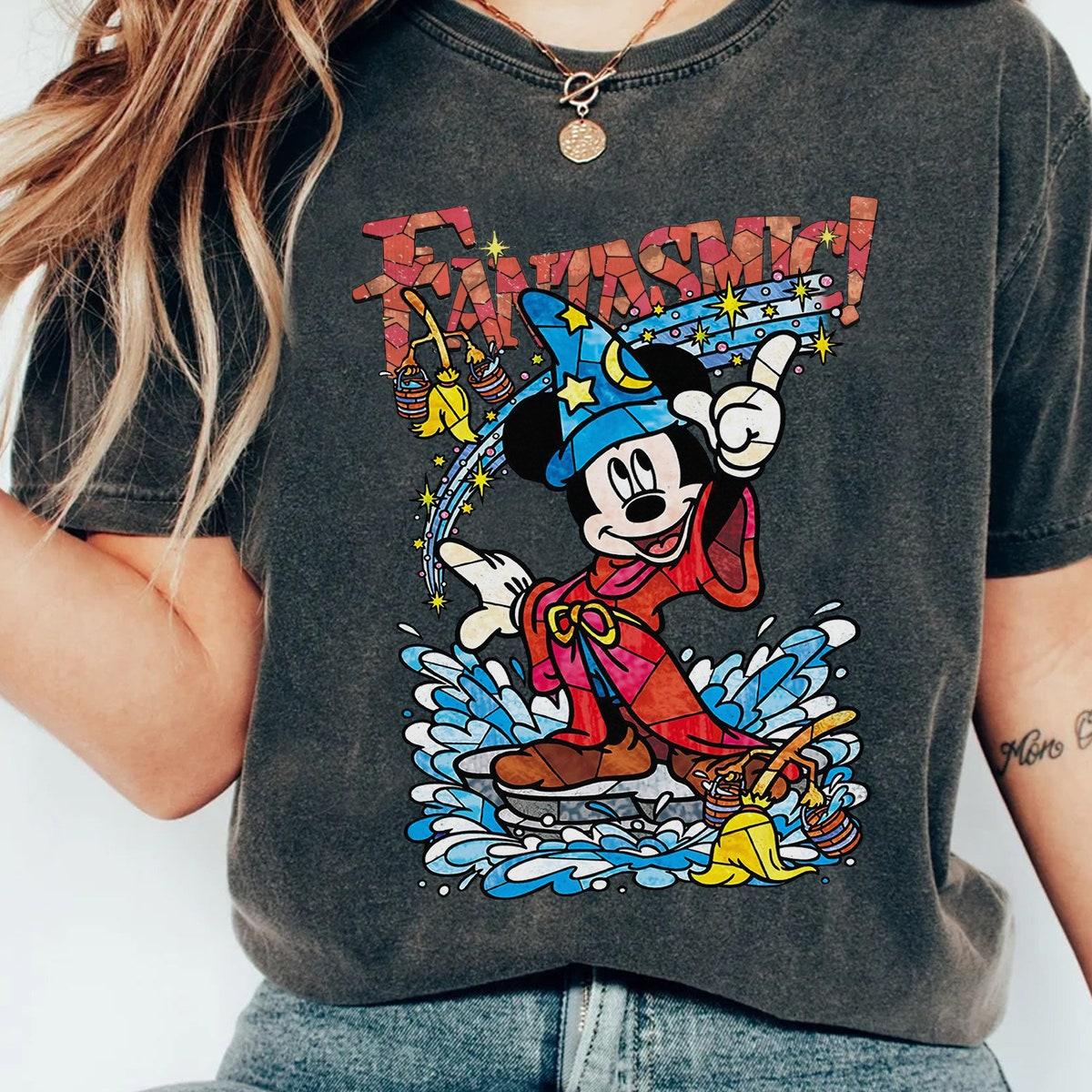 Fantasia Sorcerer Mickey Mouse Magic Wizard Magical Shirt 1