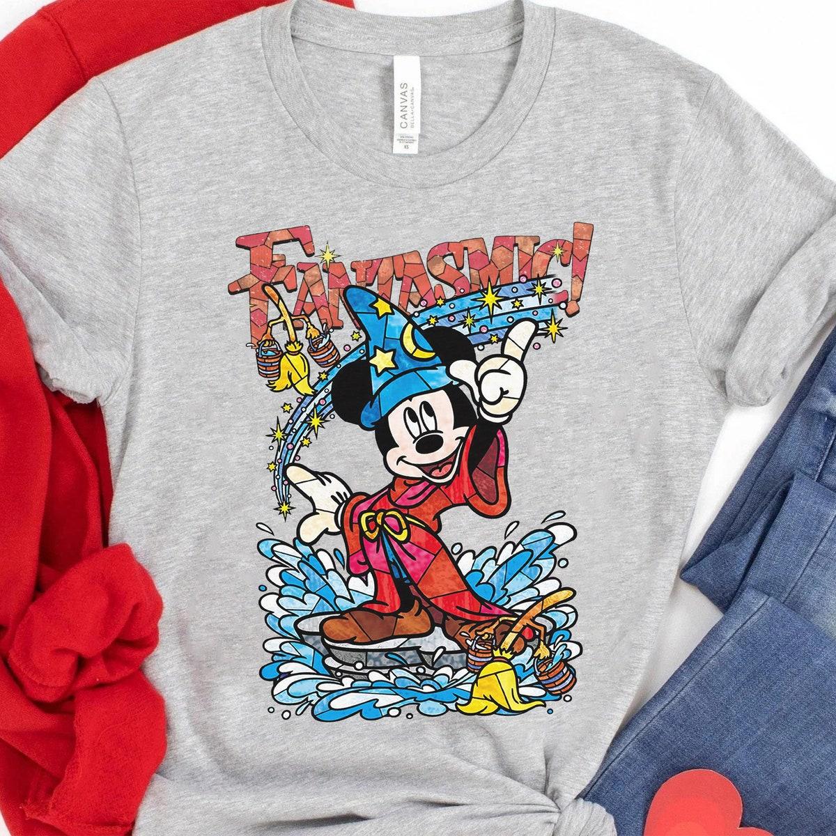 Fantasia Sorcerer Mickey Mouse Magic Wizard Magical Shirt 2