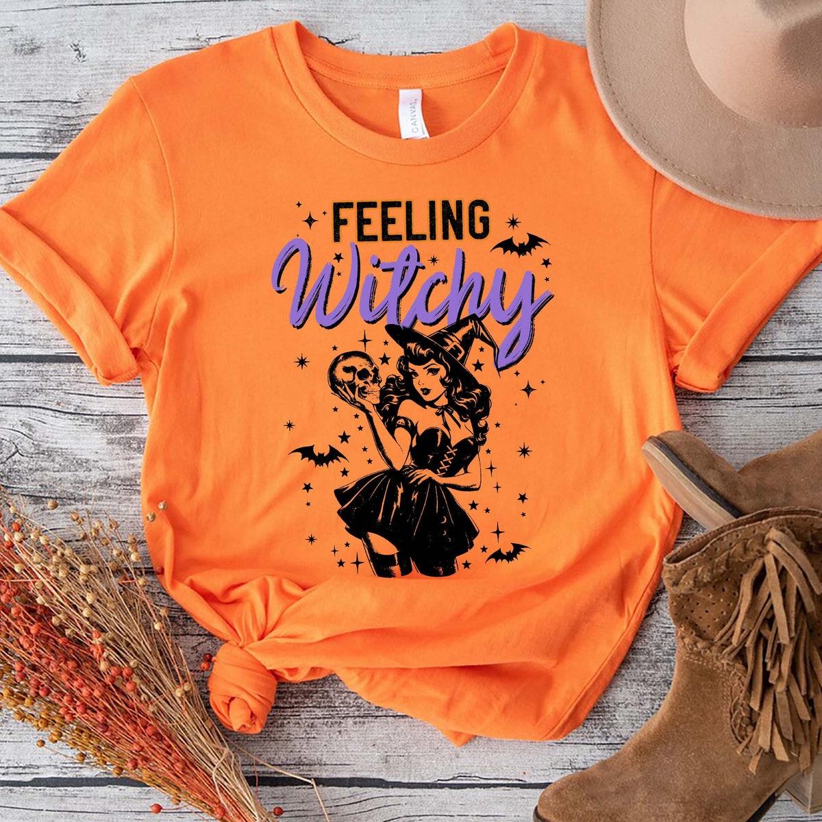 Feeling Witchy Halloween Trick Or Treat Halloween Shirt 2