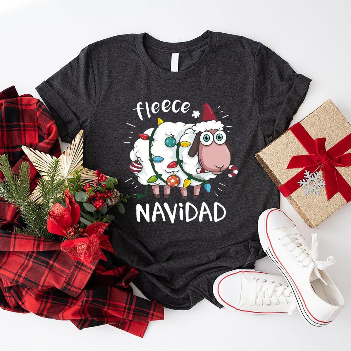 Feliz Navidad Sheep Christmas Shirt 2