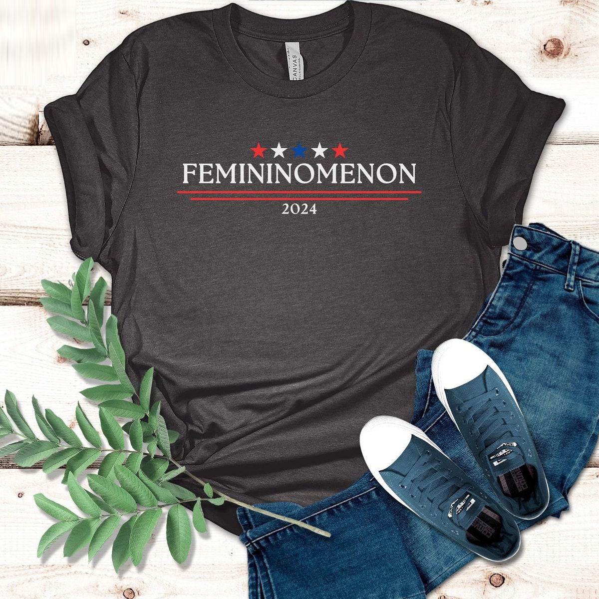 Femininomenon Shirt Kamala Harris 2024 Tee 2