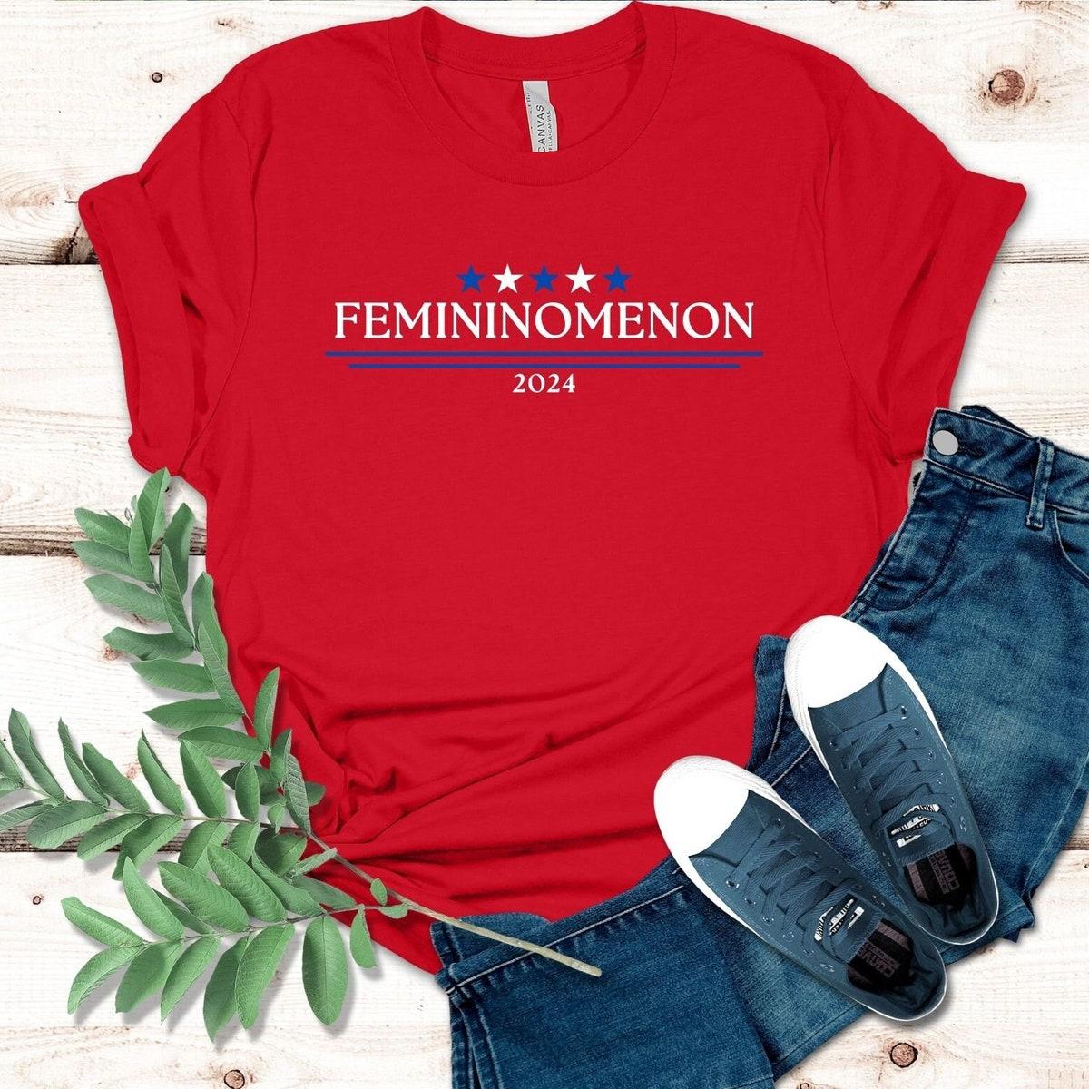 Femininomenon Shirt Kamala Harris 2024 Tee 3