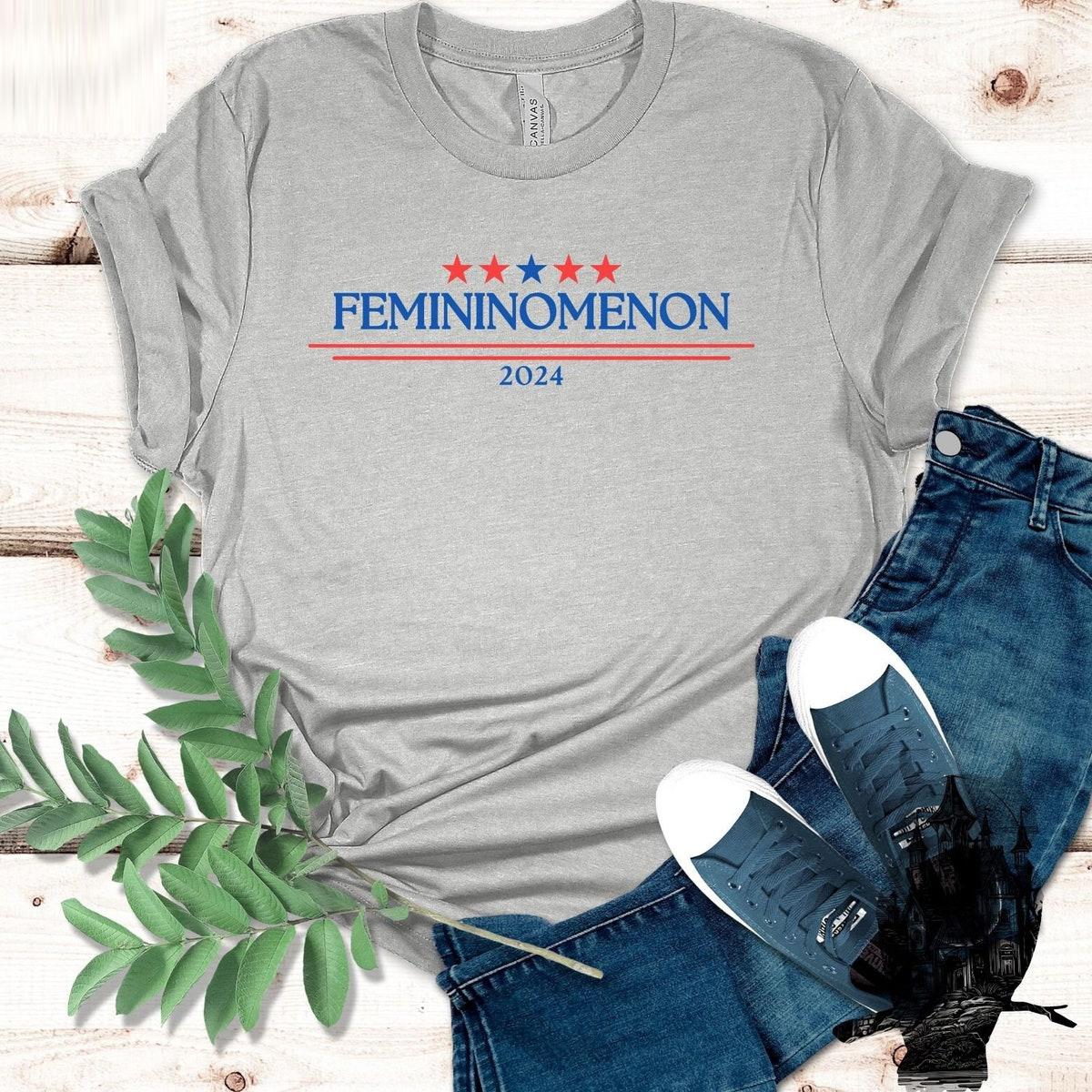 Femininomenon Shirt Kamala Harris 2024 Tee 4