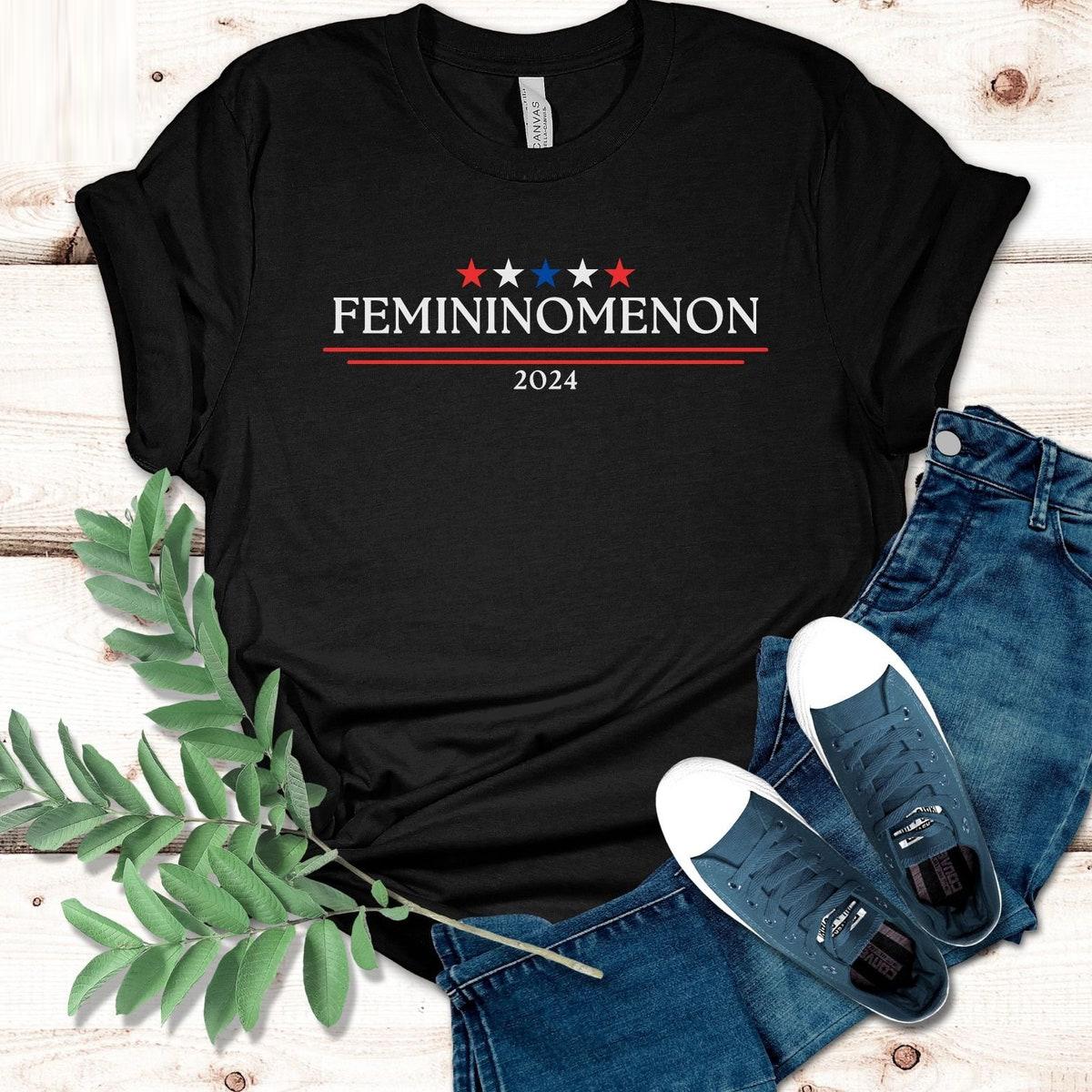 Femininomenon Shirt Kamala Harris 2024 Tee 5