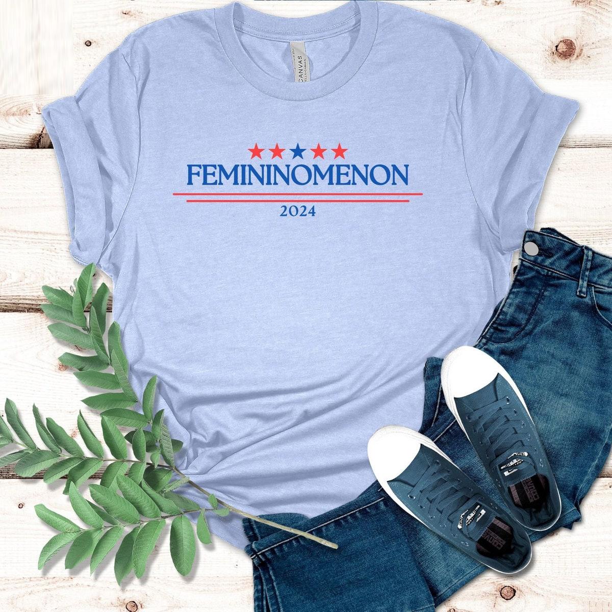 Femininomenon Shirt Kamala Harris 2024 Tee 6