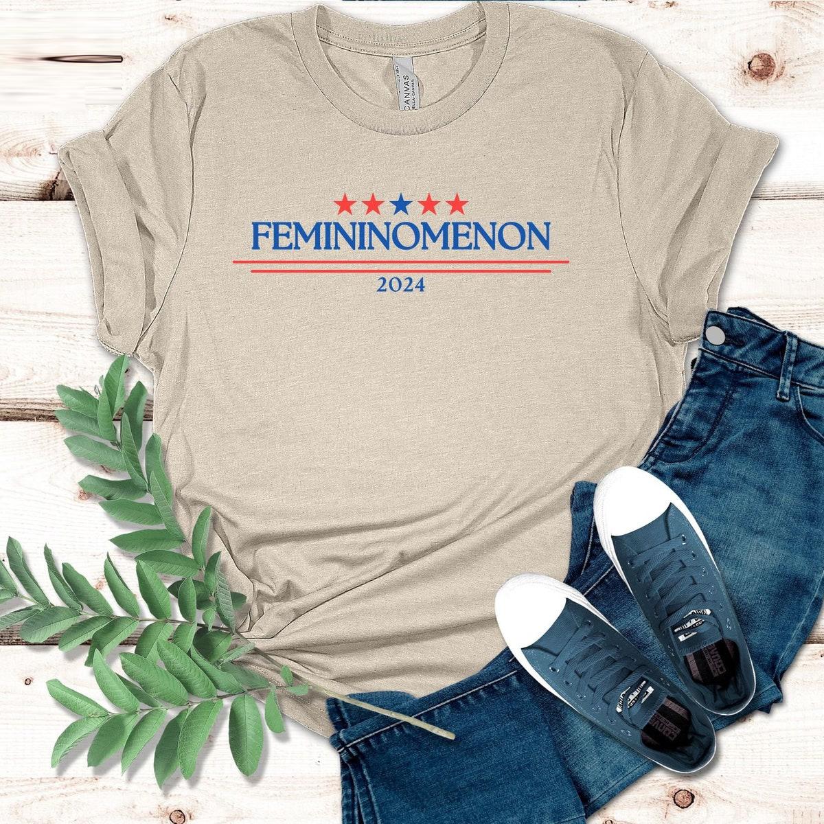 Femininomenon Shirt Kamala Harris 2024 Tee 7