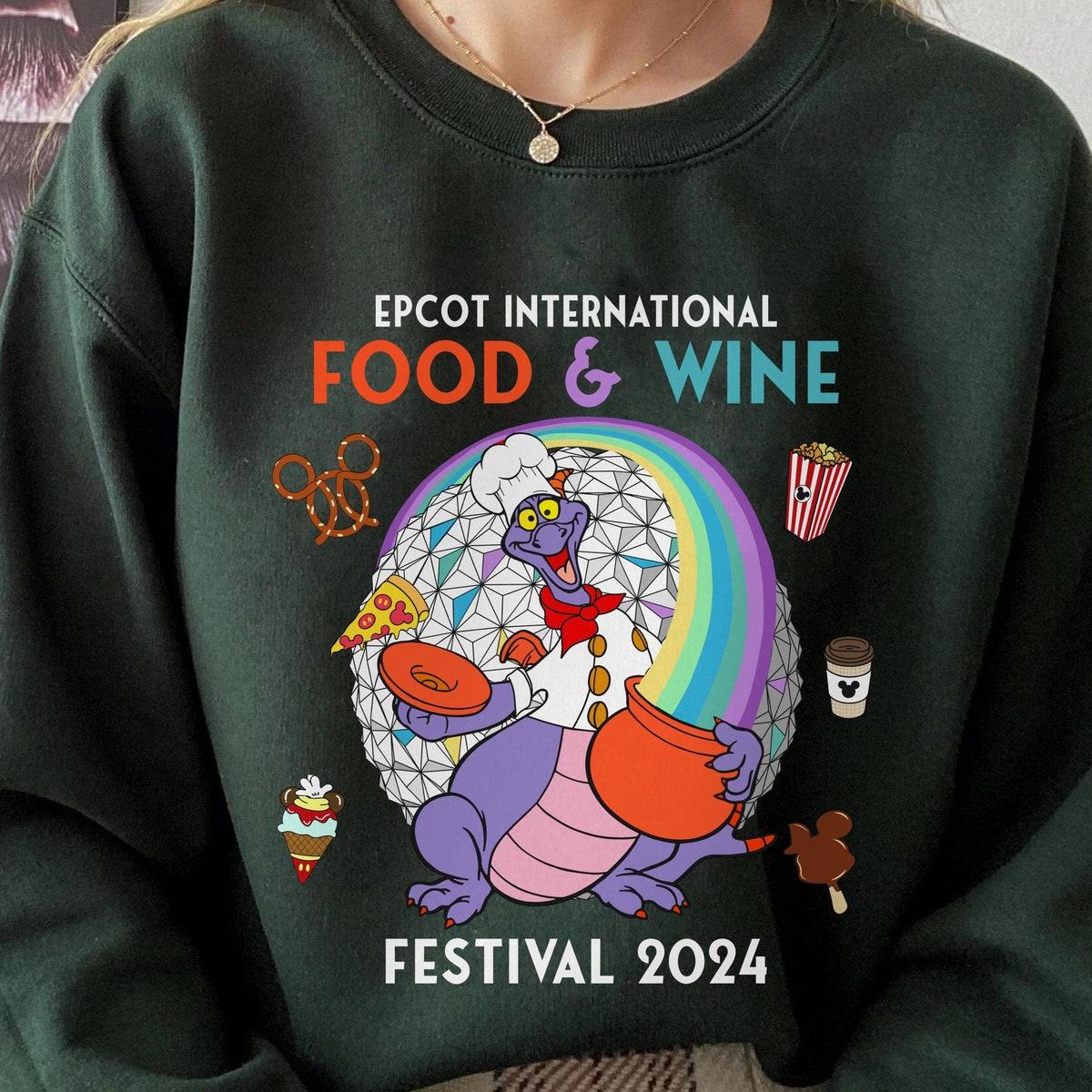 Figment Dragon Chef Epcot International Food And Wine Festival 2024 Shirt 4