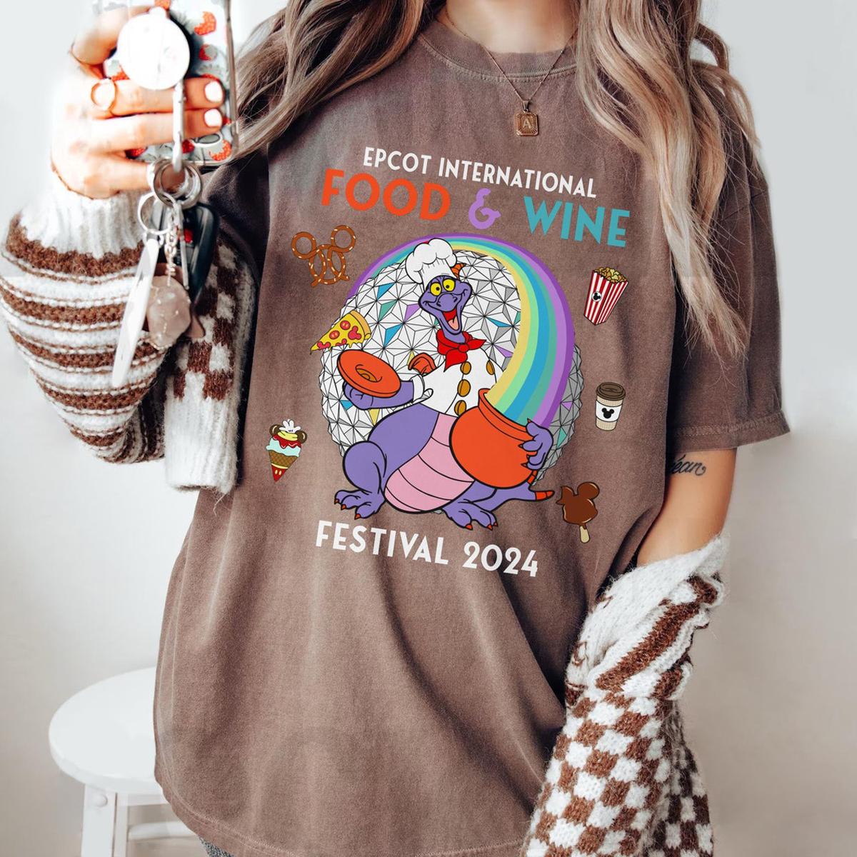 Figment Dragon Chef Epcot International Food And Wine Festival 2024 Shirt 5