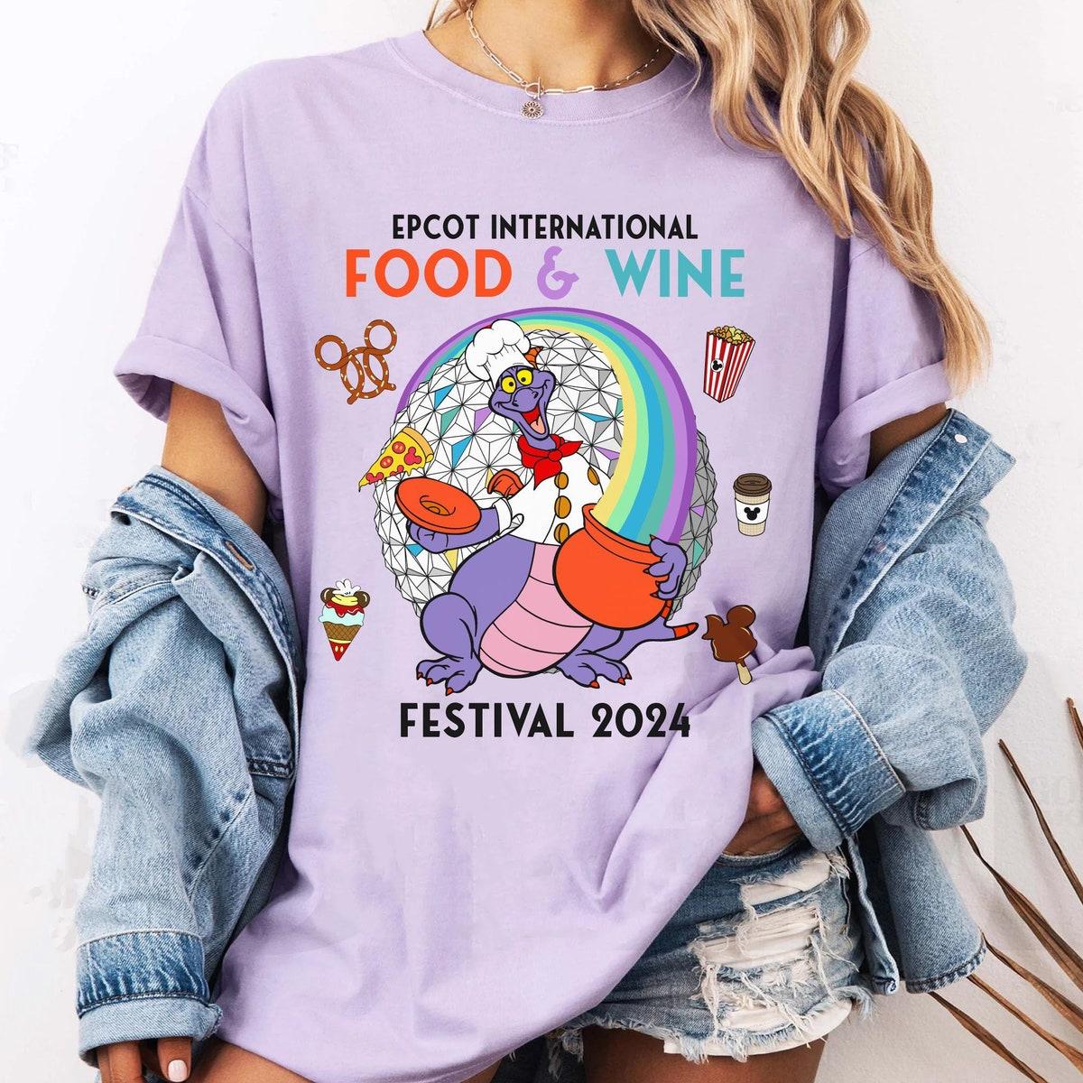 Figment Dragon Chef Epcot International Food And Wine Festival 2024 Shirt 6