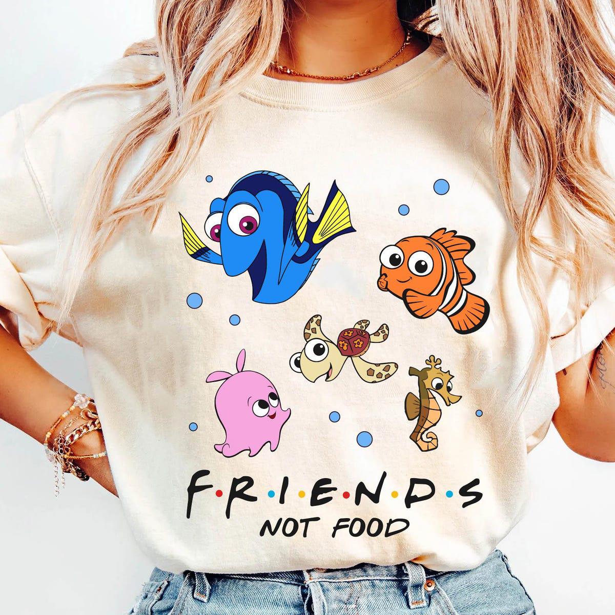 Finding Nemo Friends Not Food Shirt 2