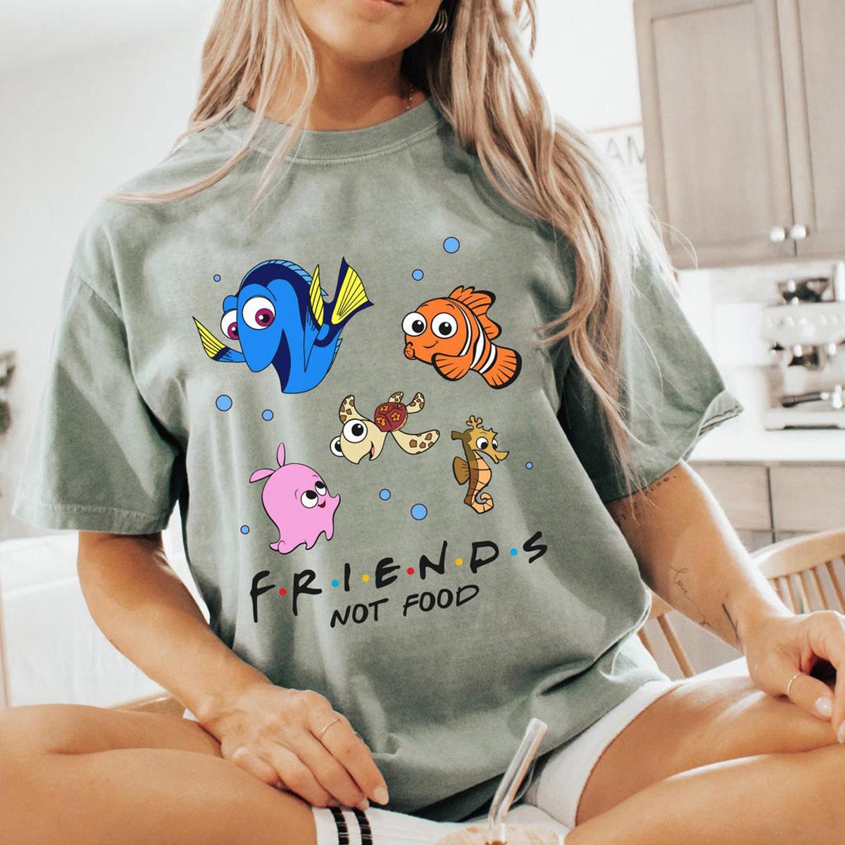 Finding Nemo Friends Not Food Shirt 3