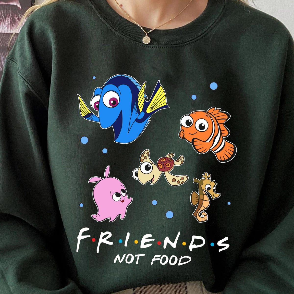 Finding Nemo Friends Not Food Shirt 5