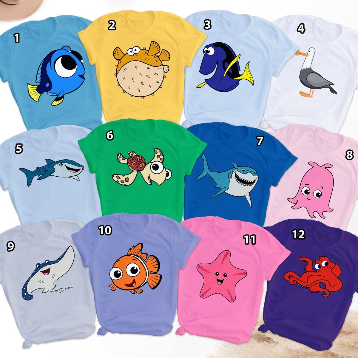 Finding Nemo Group Matching Halloween Costume Shirt 1