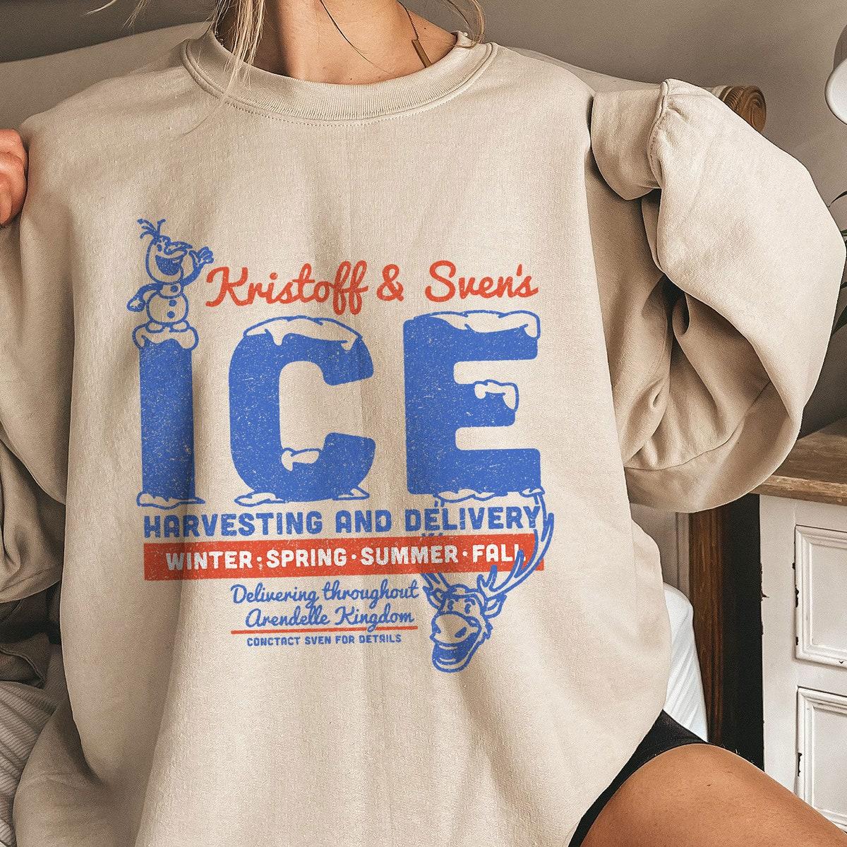 Frozen Kristoff Sven's Ice Harvesting And Delivery Shirt 2