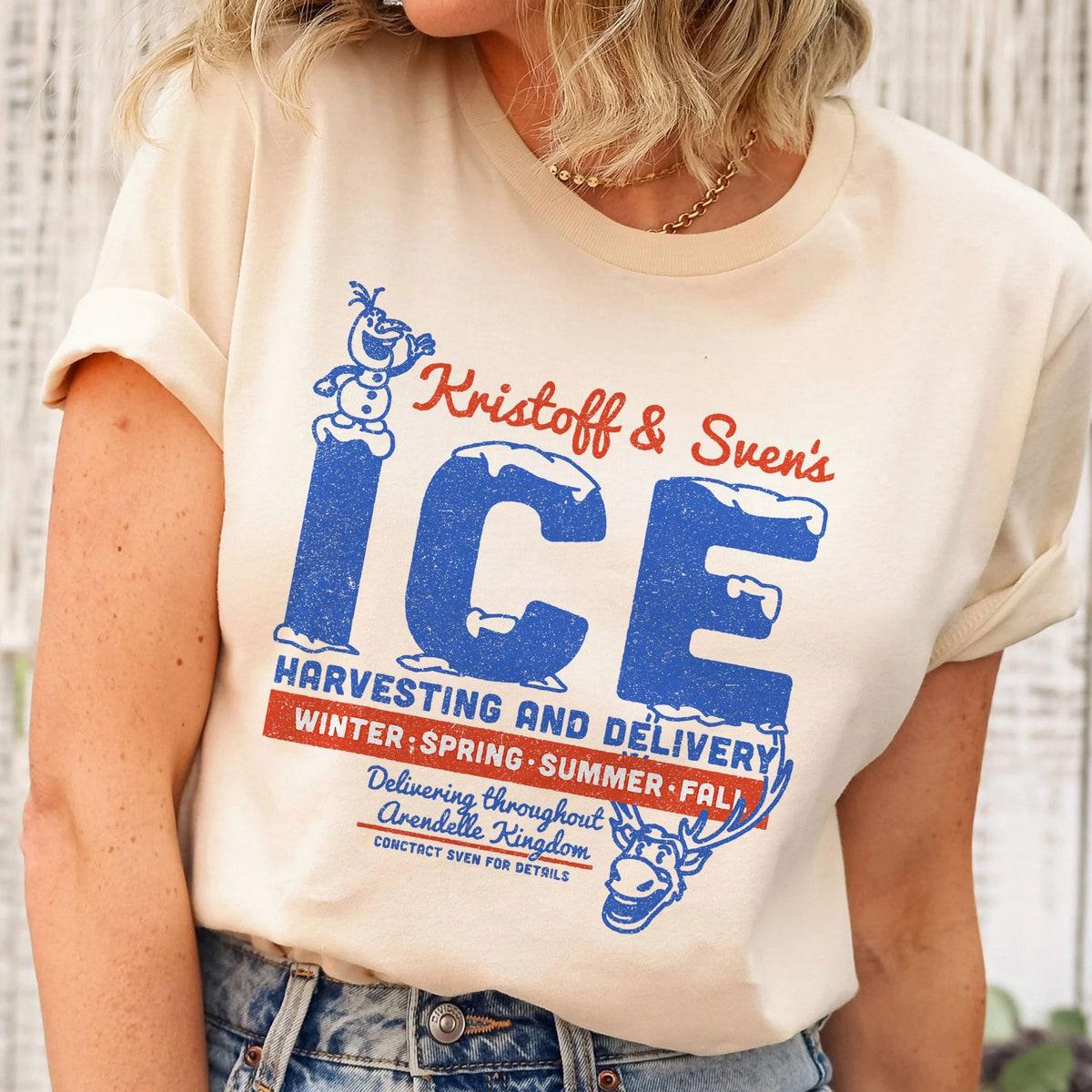 Frozen Kristoff Sven's Ice Harvesting And Delivery Shirt 5