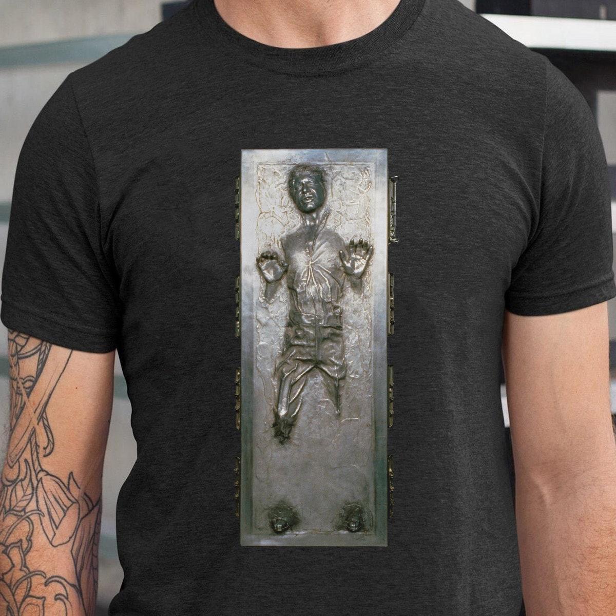 Funny Han Solo Frozen In Carbonite Star Wars Shirt 2