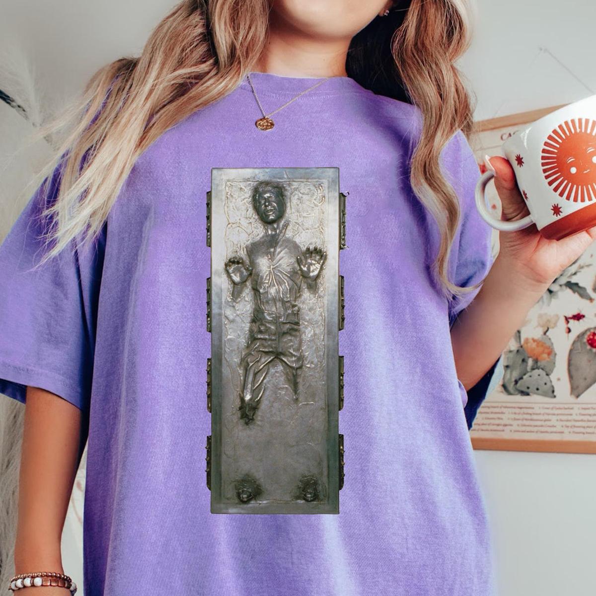 Funny Han Solo Frozen In Carbonite Star Wars Shirt 3