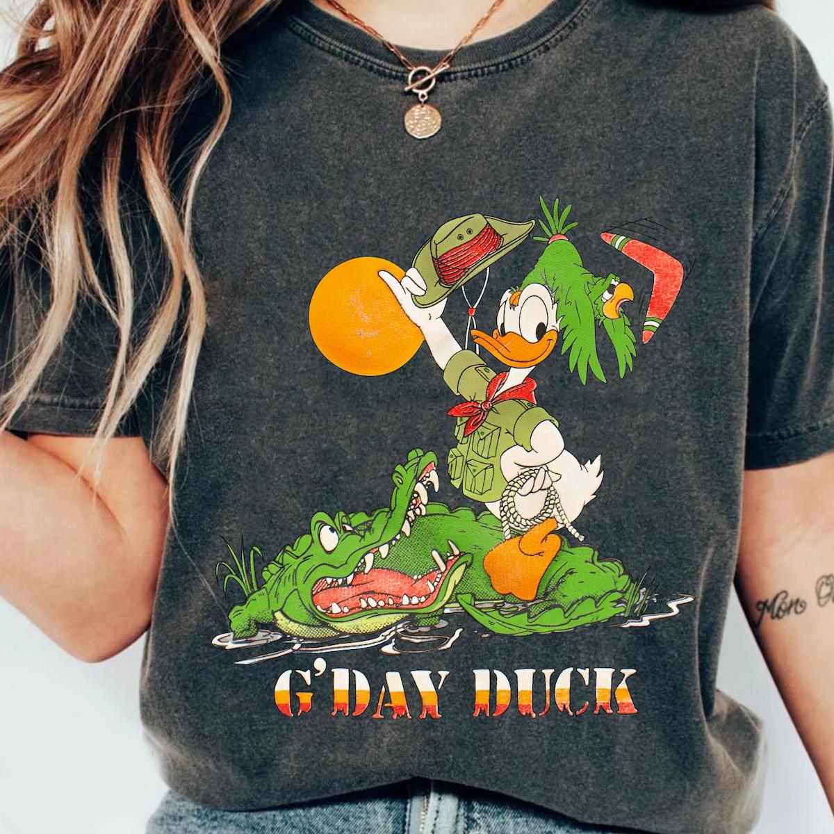 G'day Donald Duck Animal Kingdom Shirt 1