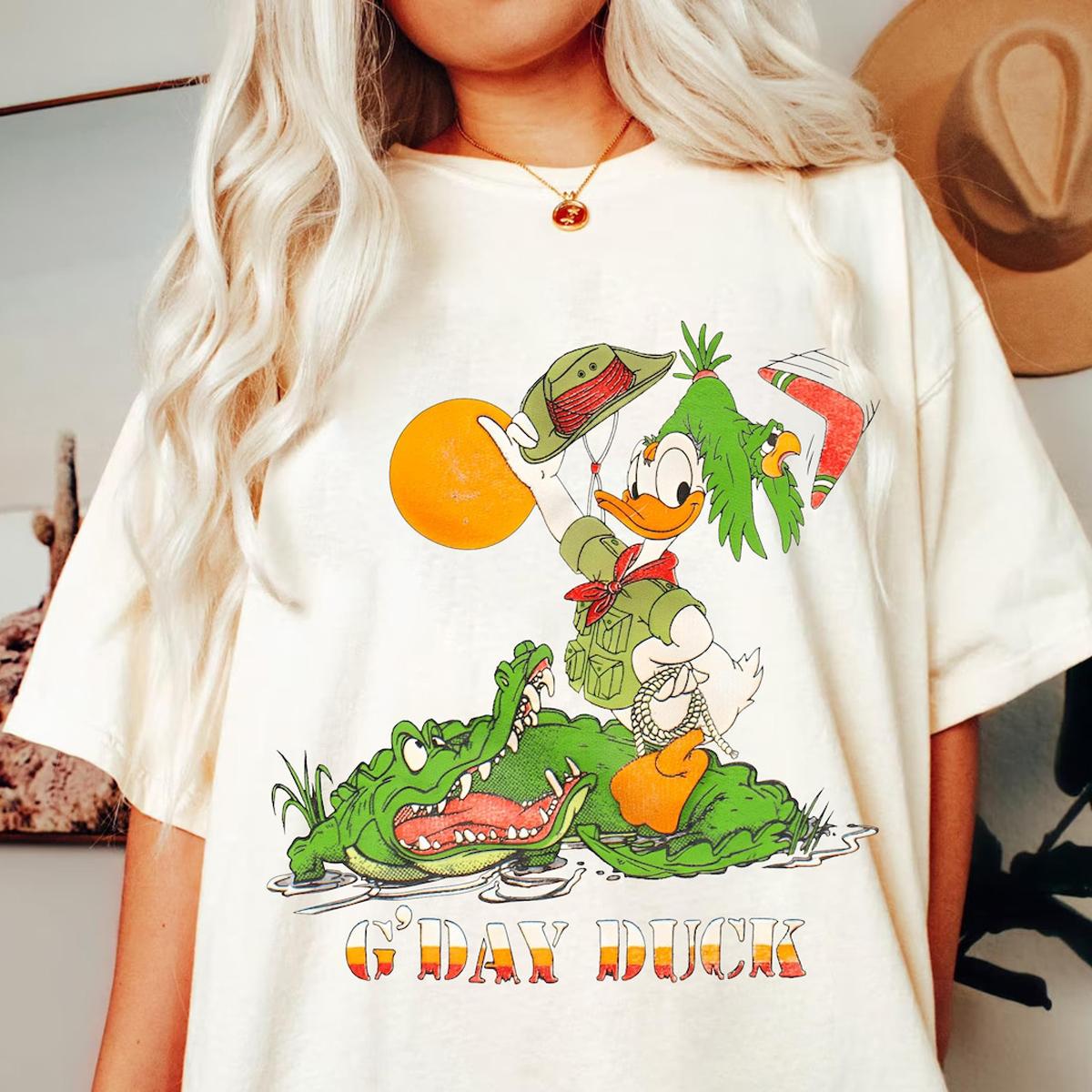 G'day Donald Duck Animal Kingdom Shirt 2