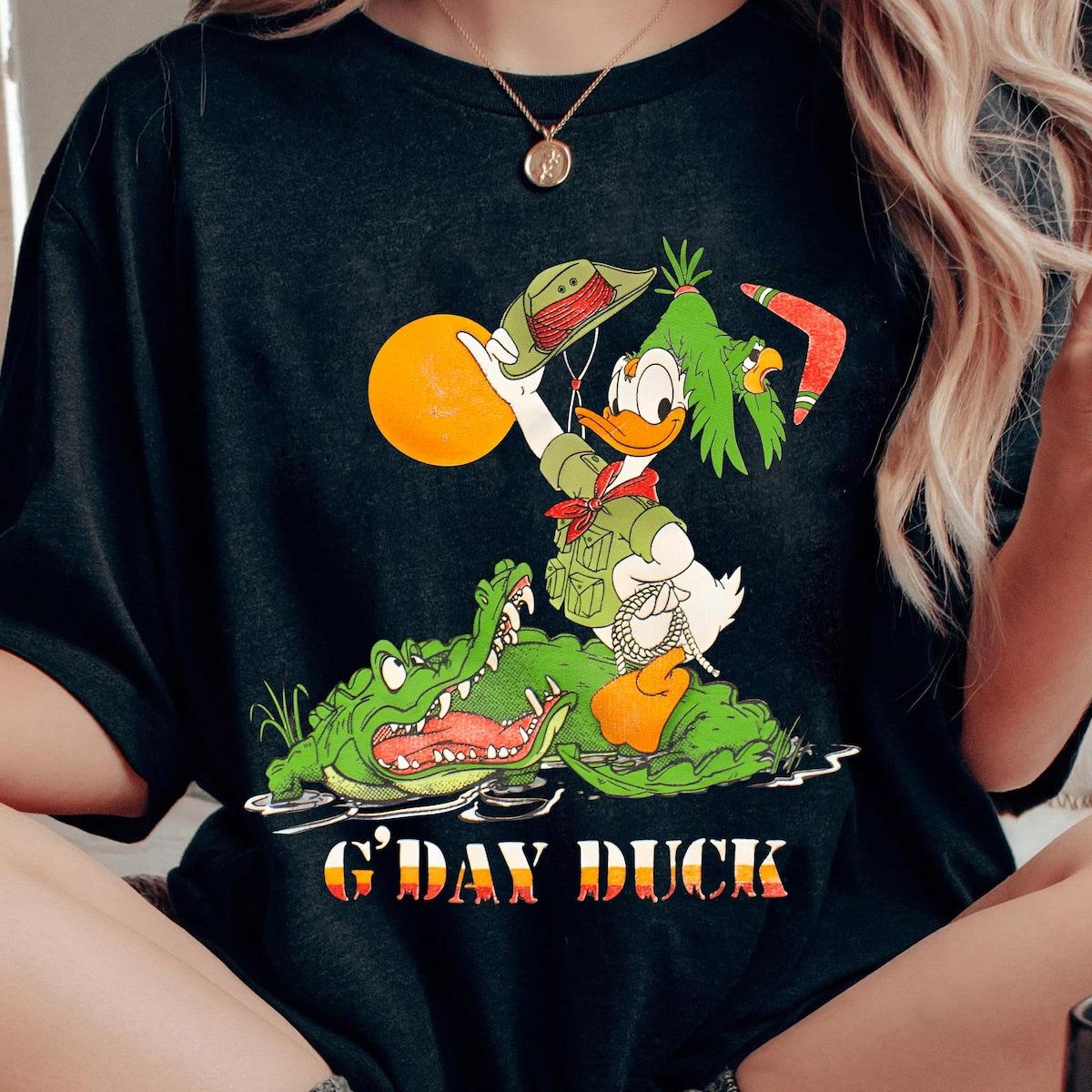 G'day Donald Duck Animal Kingdom Shirt 4