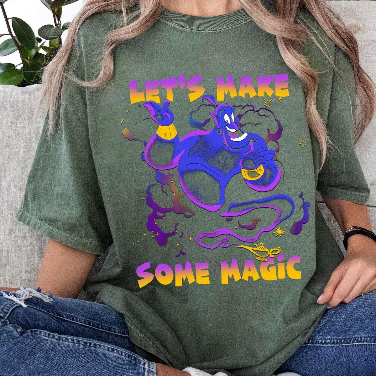 Genie Let's Make Some Magic Disney Aladdin Shirt 3