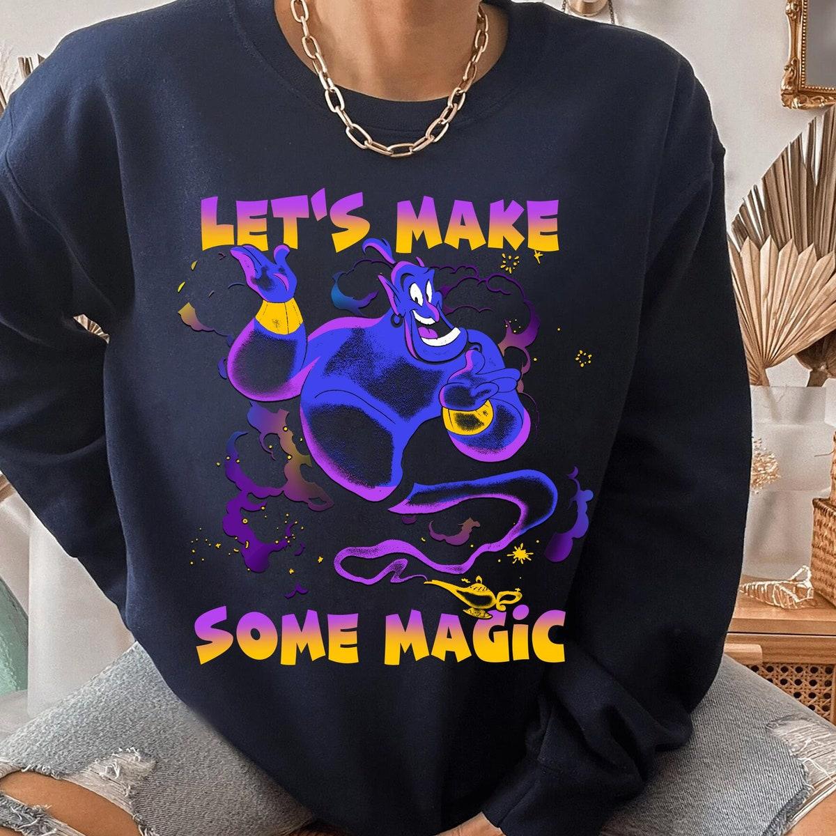 Genie Let's Make Some Magic Disney Aladdin Shirt 4