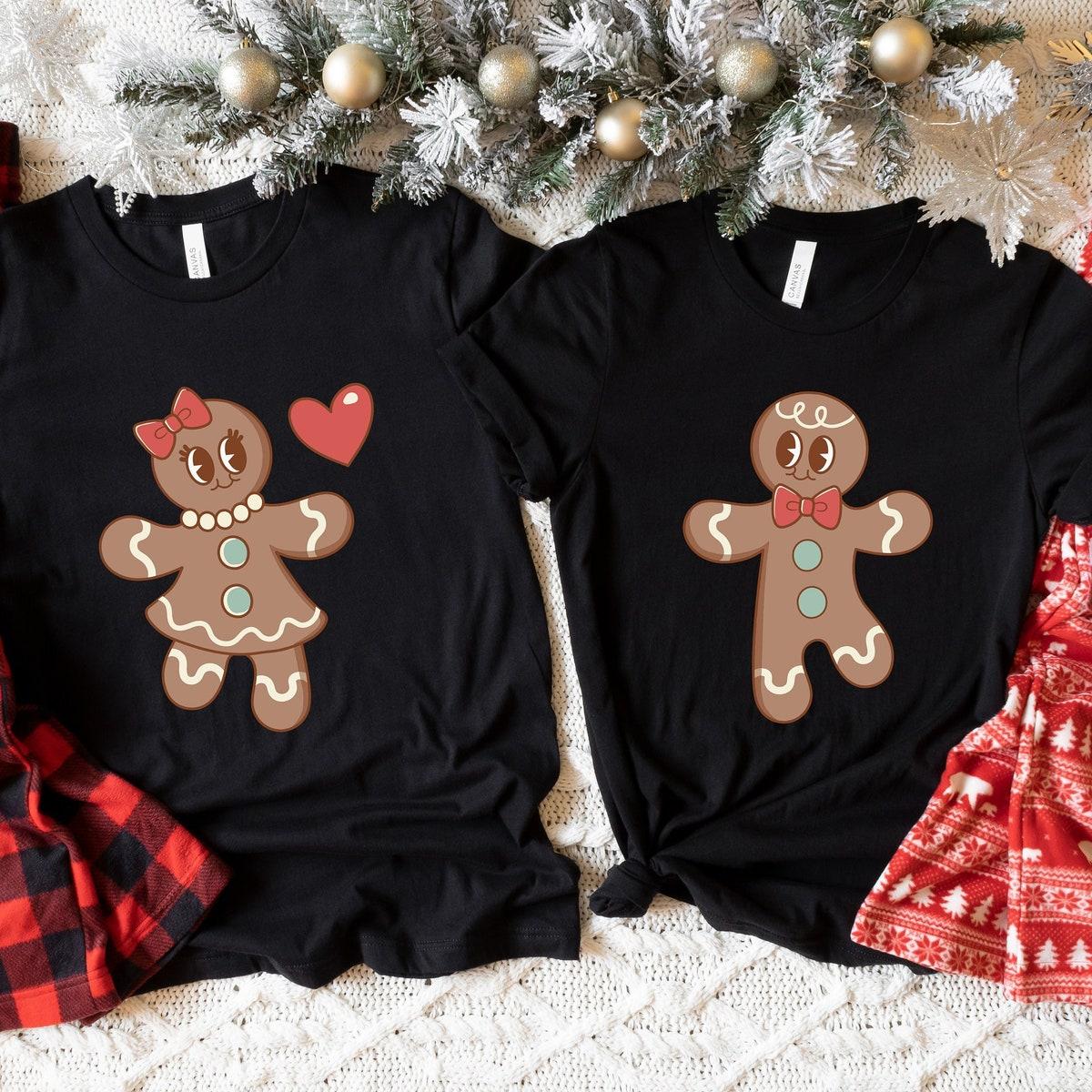 Gingerbread Cookies Family Christmas Shirt 1