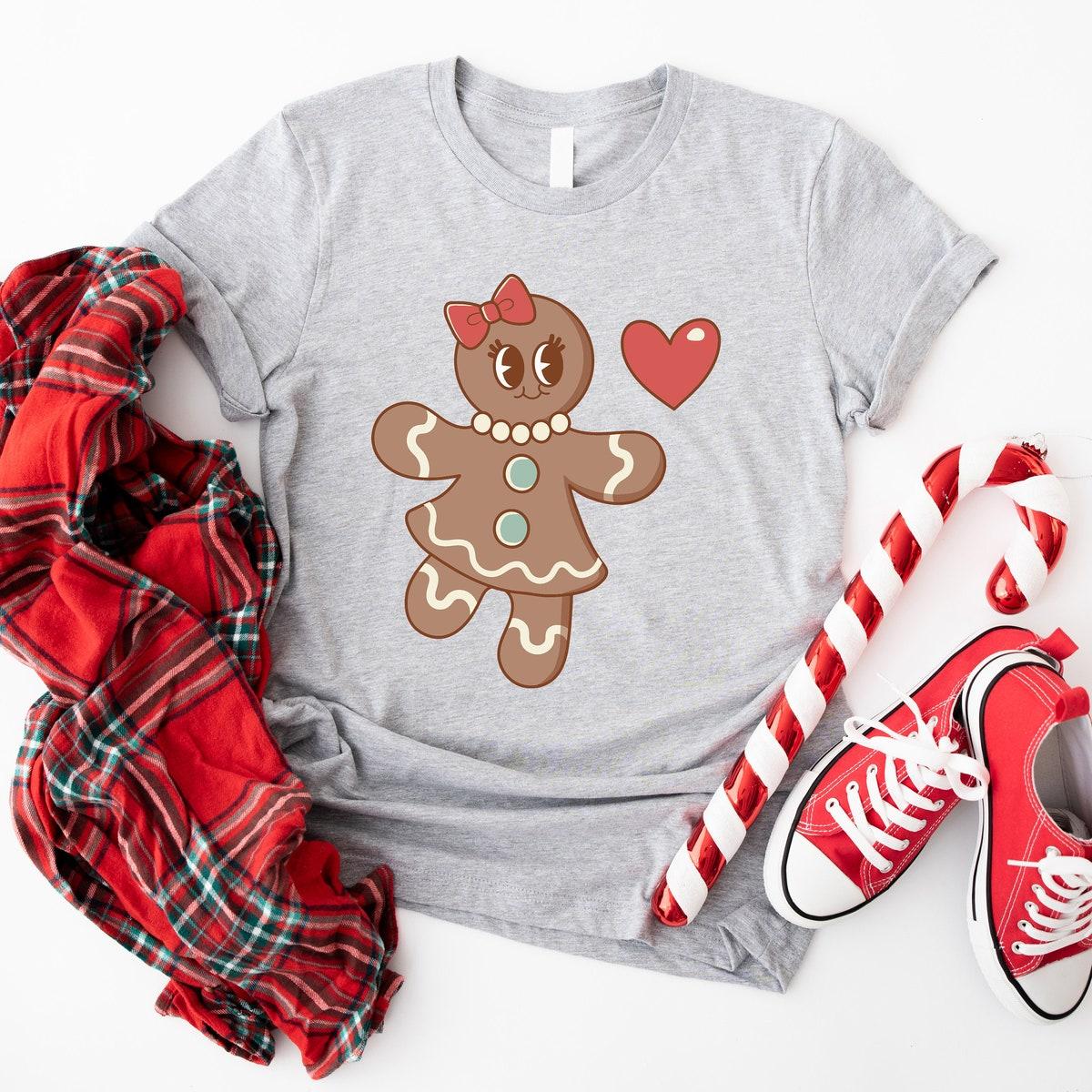 Gingerbread Cookies Family Christmas Shirt 4