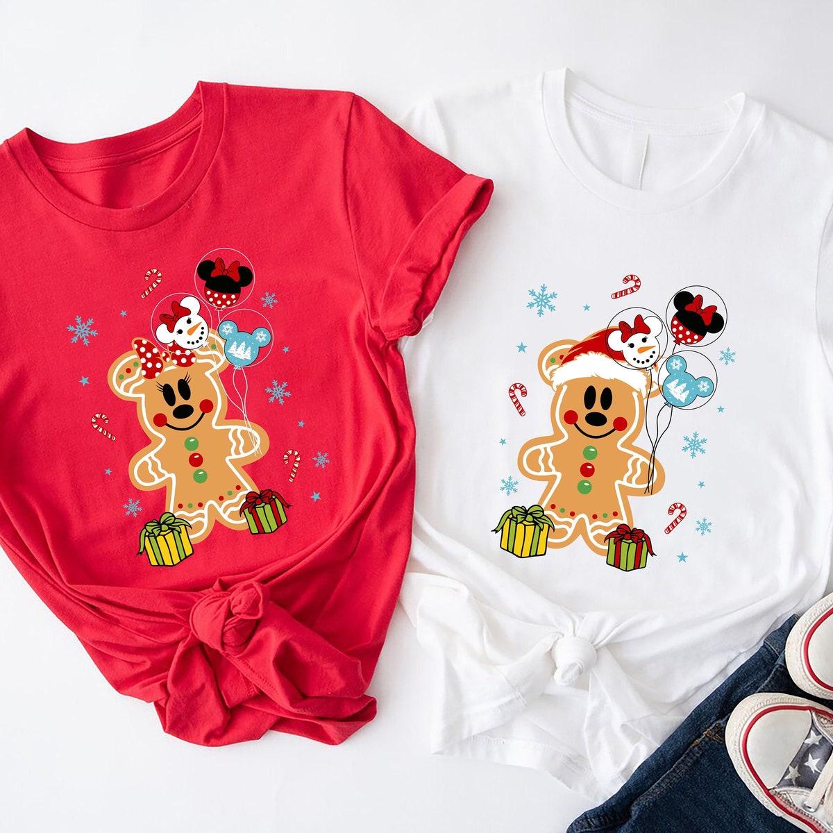 Gingerbread Mickey Cookies Christmas Shirt 1